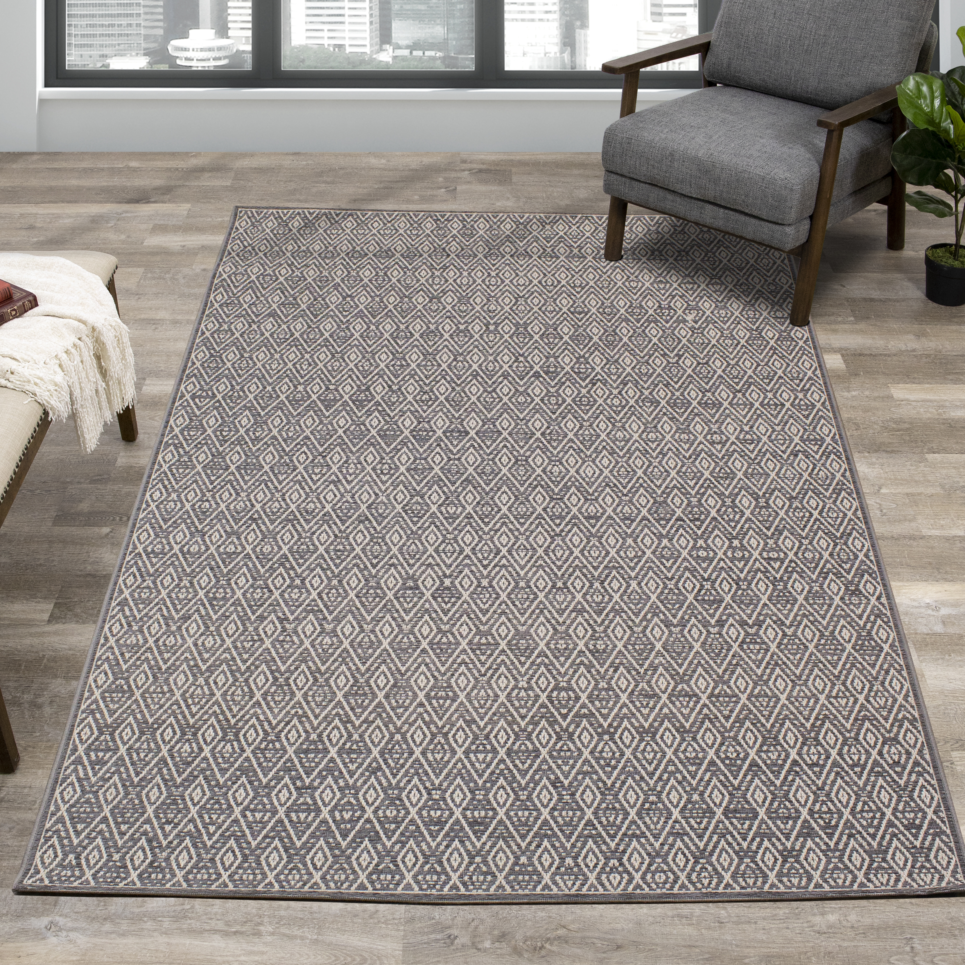 Vista A029 Grey Cream 5 x 8