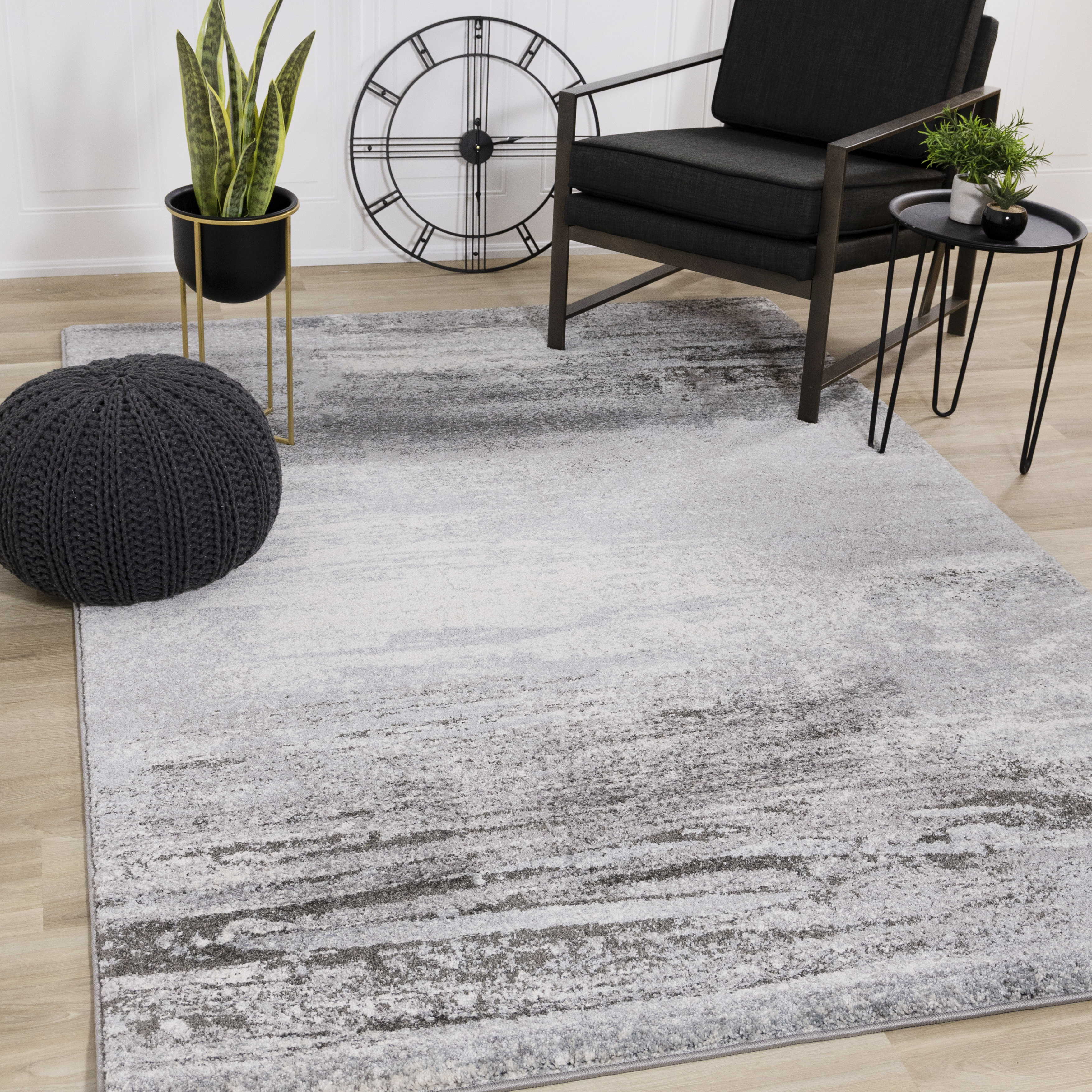 Breeze Blue Blend Rug, 1'11" x 3'7"