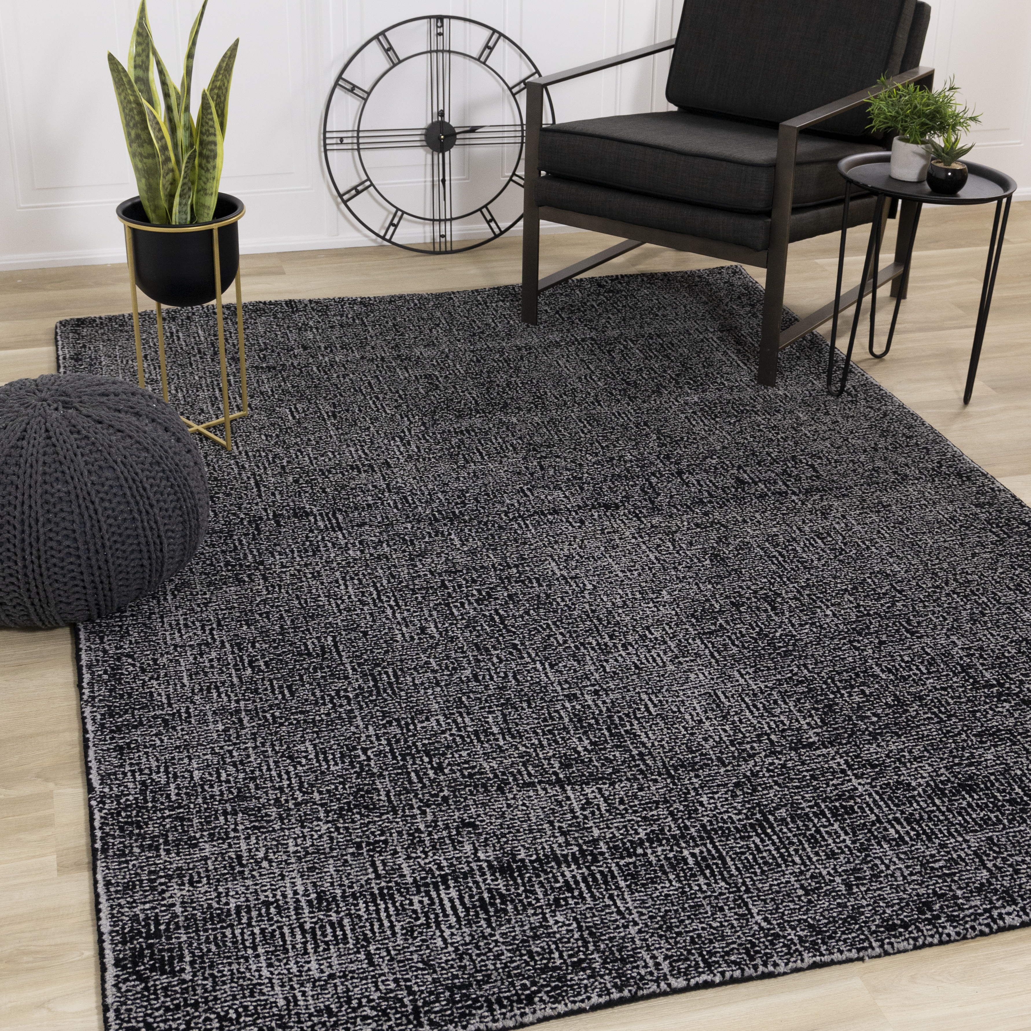 Dawson 7190B Black Grey 5 x 8