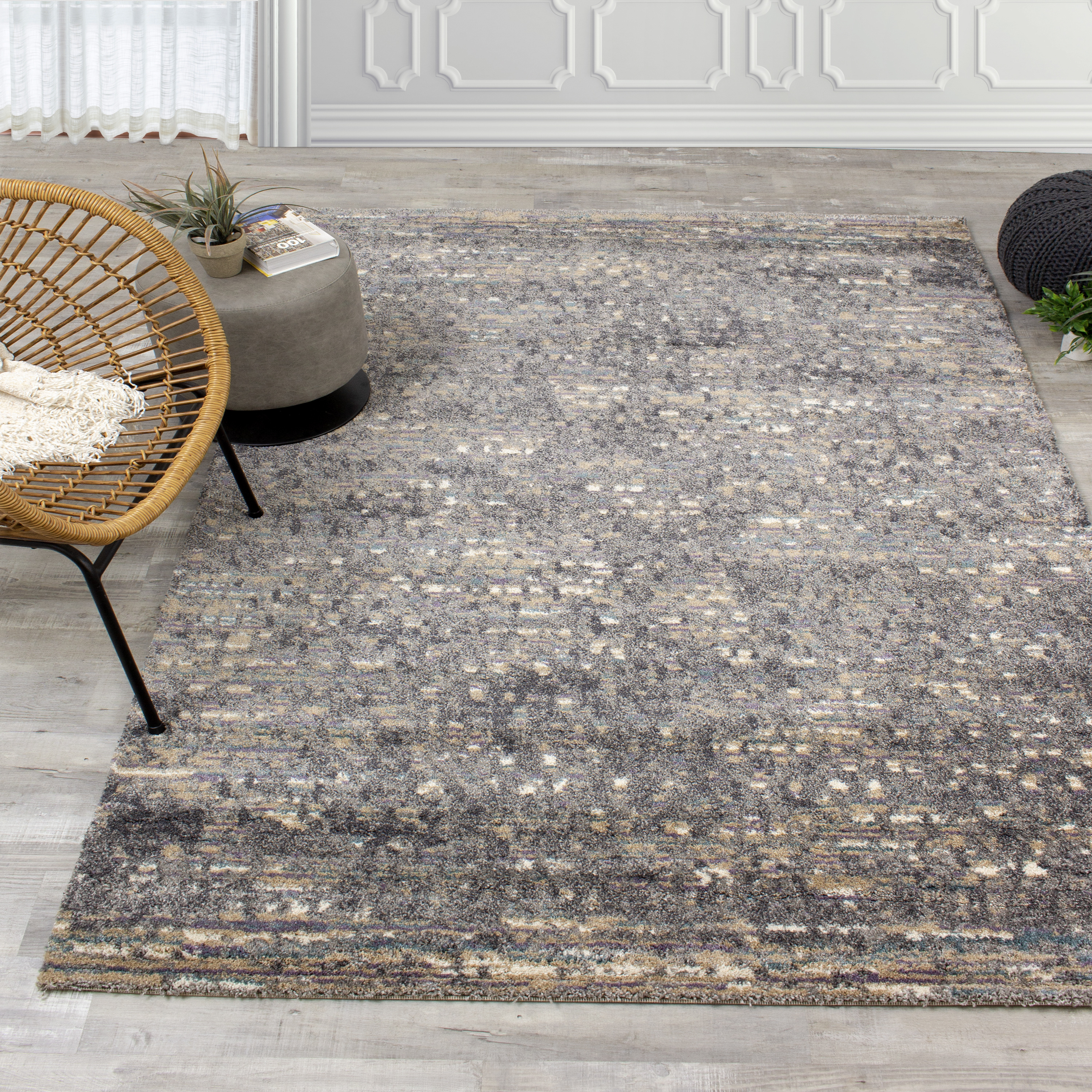 Ashbury 6405 Grey Multi 8 x 11