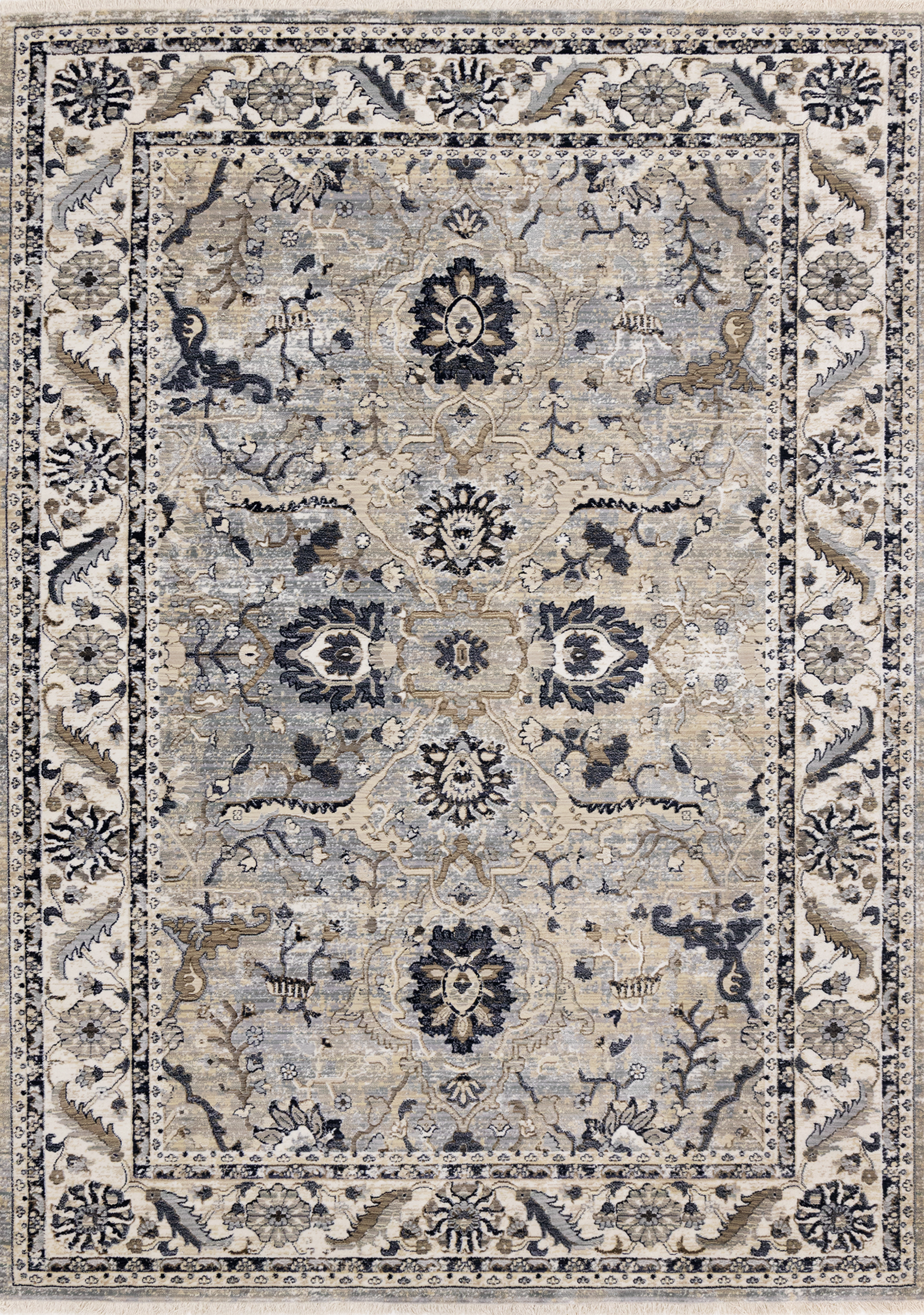 Samira F037 Beige Grey 5x8