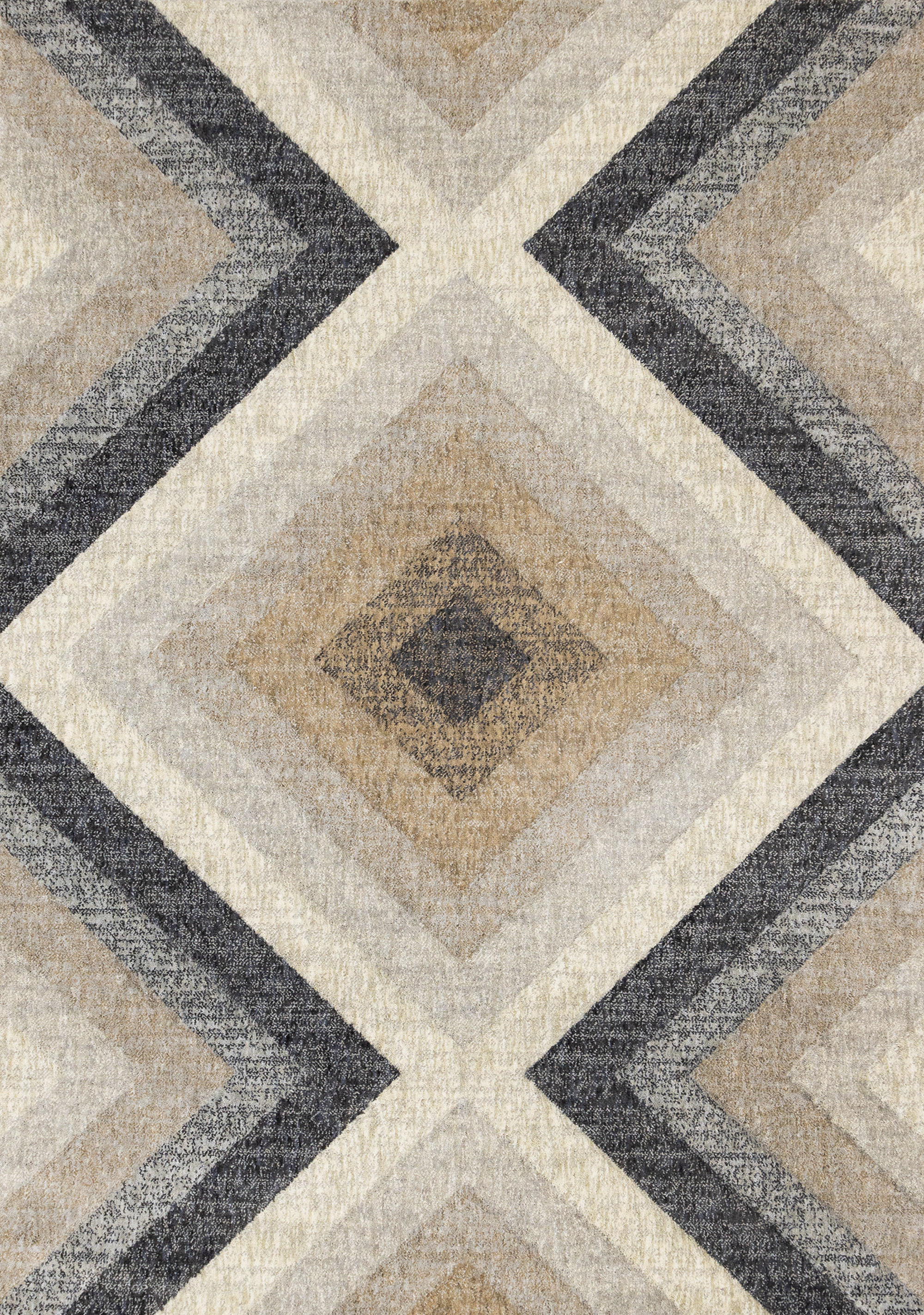 Cora 5685 Brown Grey 5x8