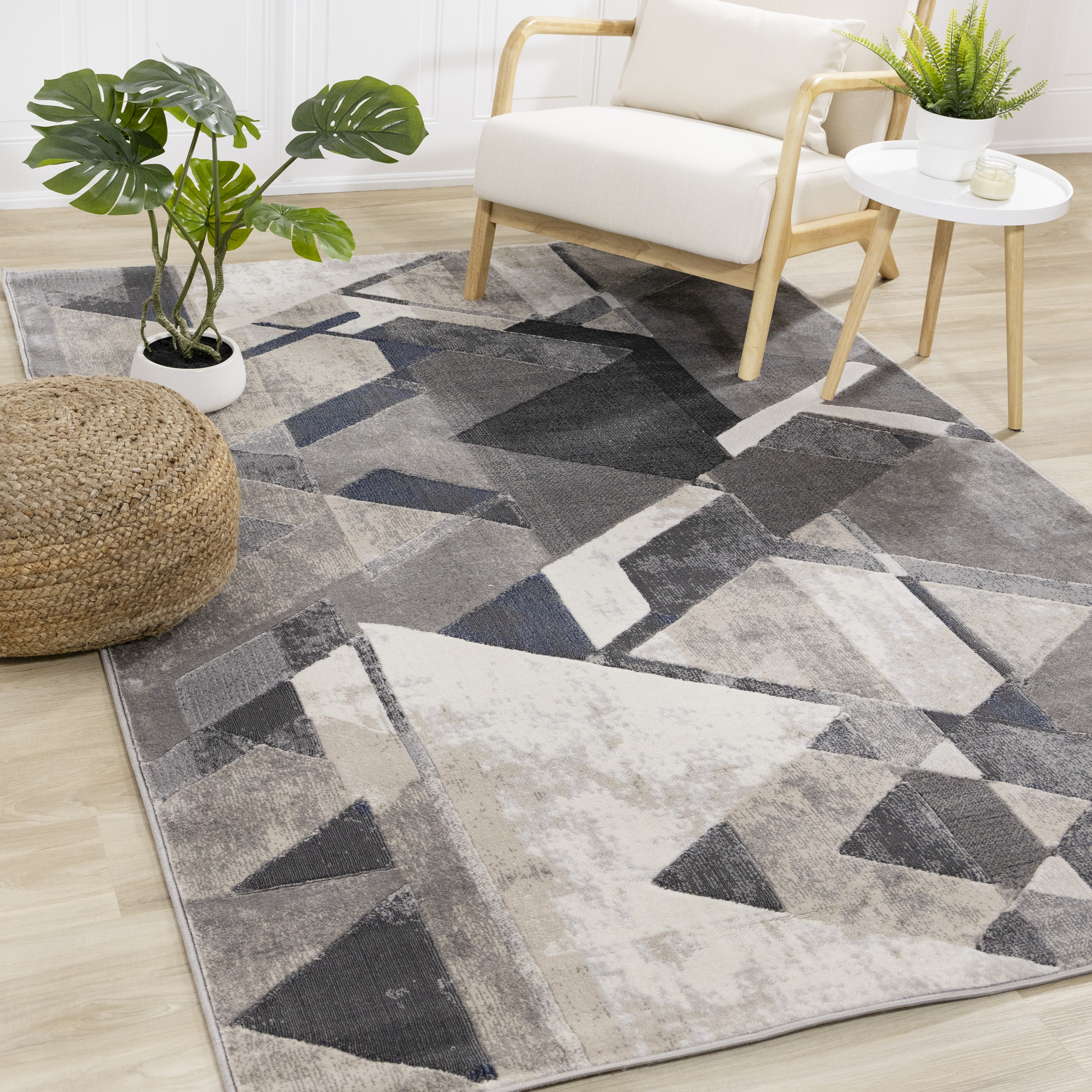Alida B881 Grey 5 x 8
