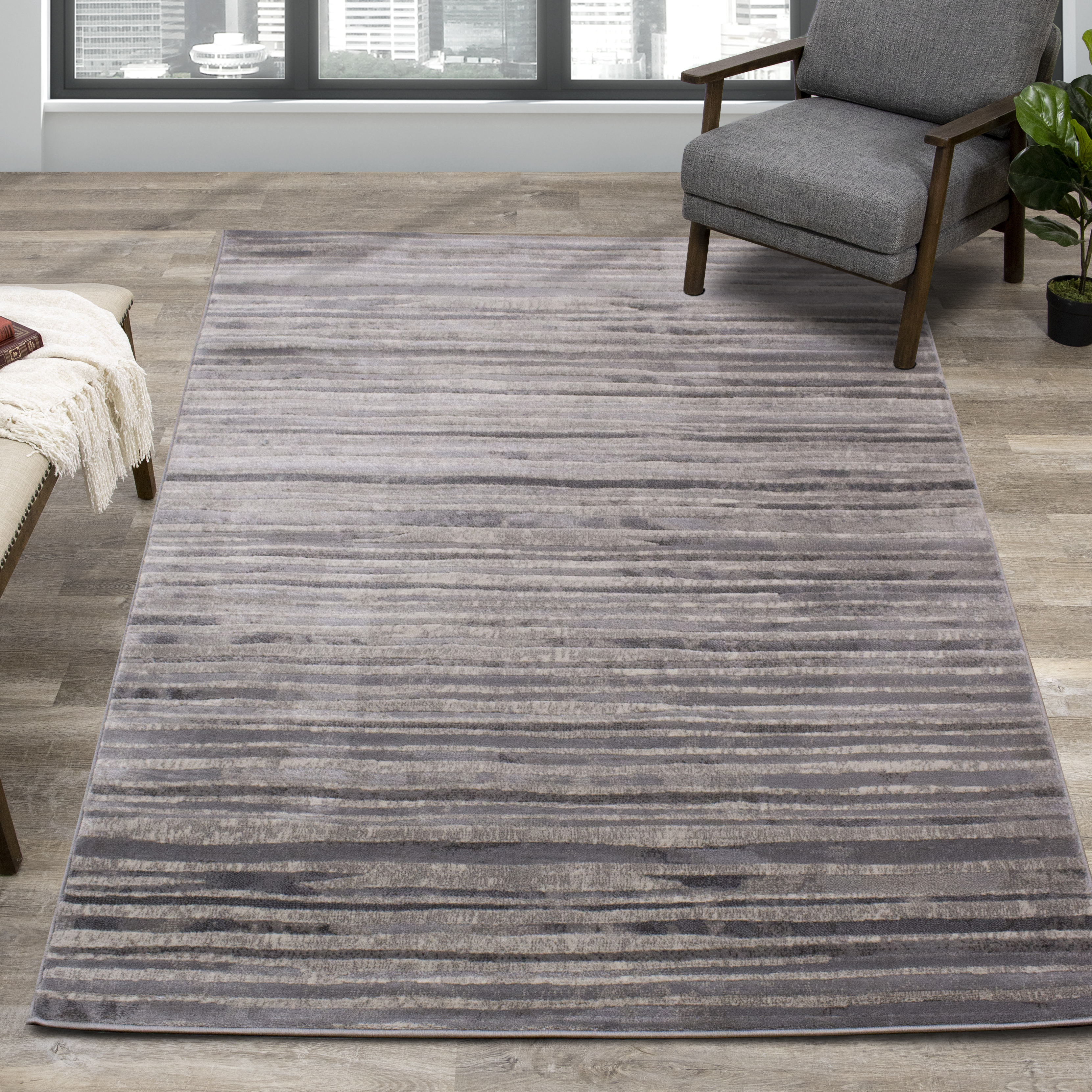 Alida B880 Grey 5 x 8
