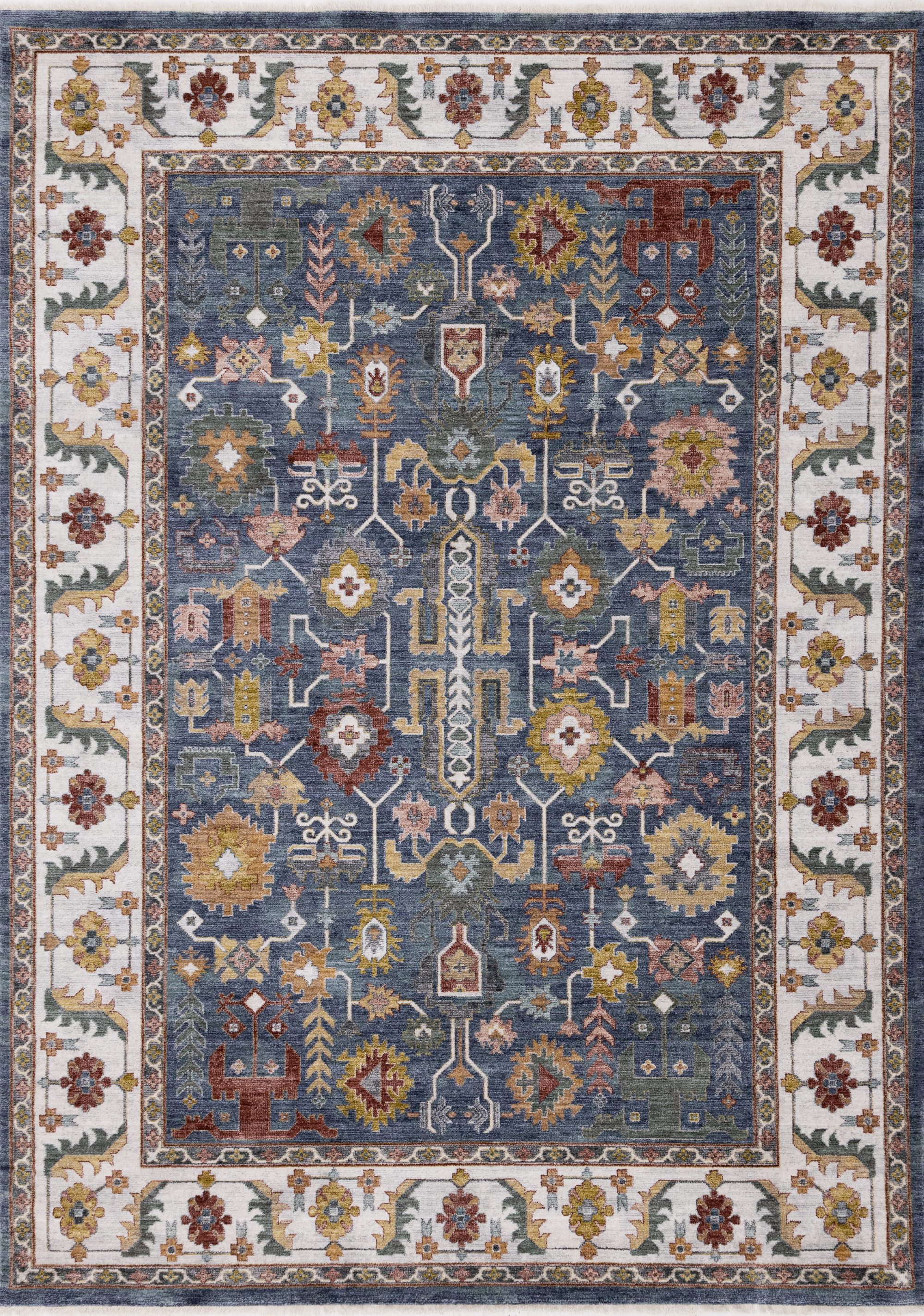 Marisa G435 Blue Cream Multi 8x10