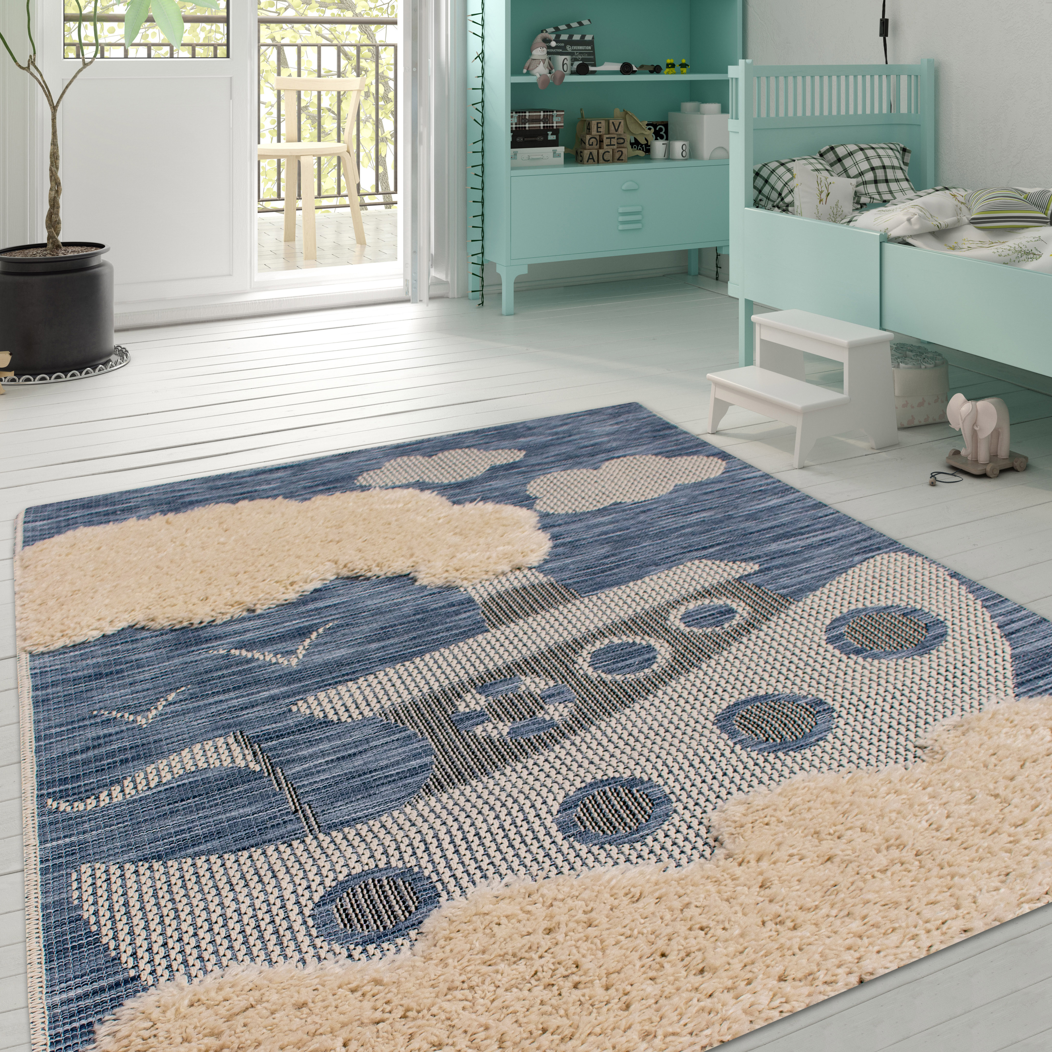 Kalora Kids A106 Blue Cream Grey 4 x 6