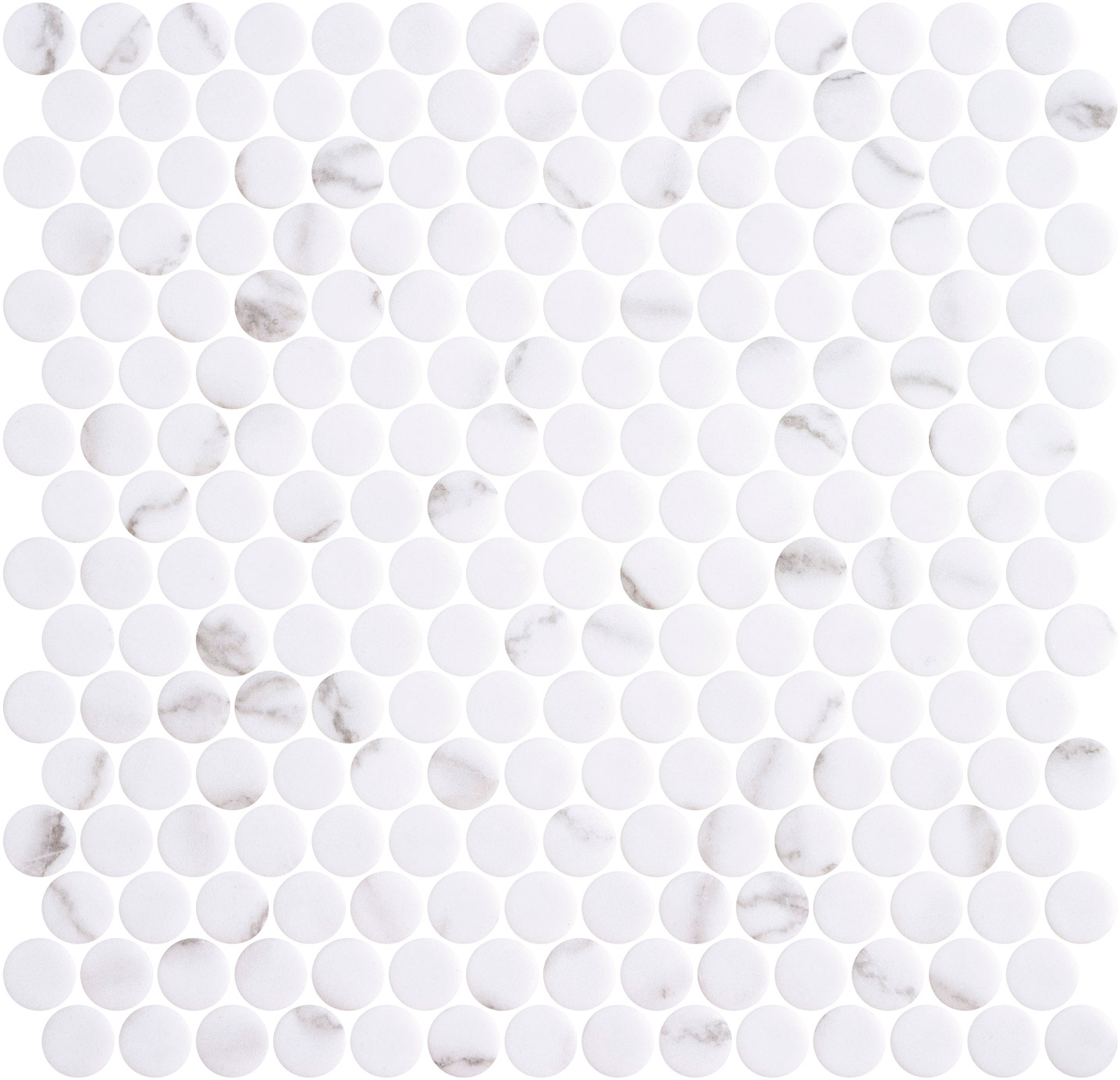 D-PENNY ECOSTONES VENATO WHITE MATTE D19 286x286 CAJA en aplicación arquitectónica