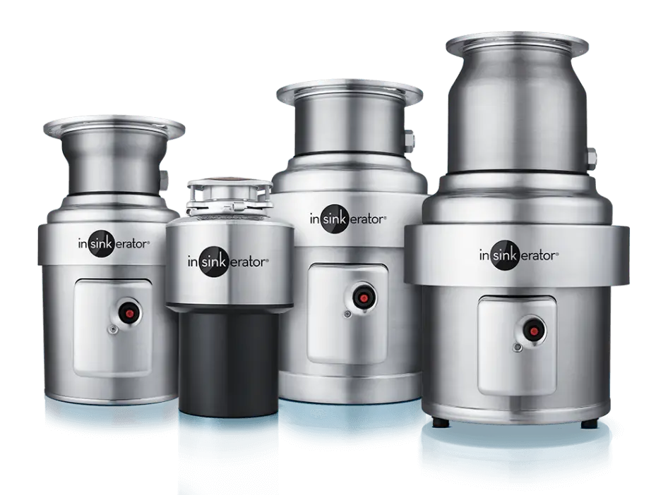 InSinkErator Waste Xpress — sistema de gestión de residuos de alimentos que reduce el volumen de basura hasta 85% en cocinas comerciales
