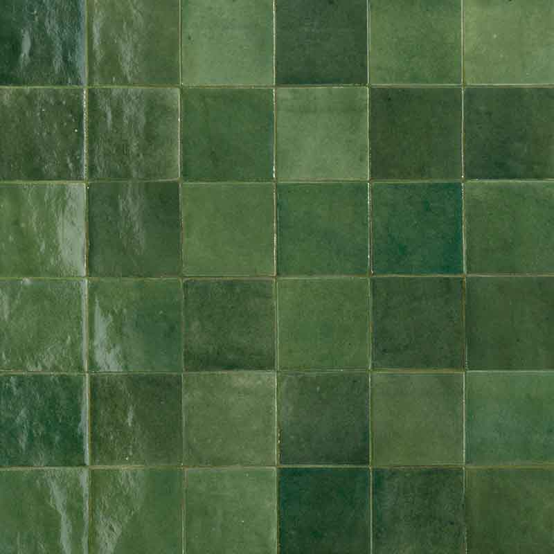 Zellige Bosco Lux en aplicación arquitectónica
