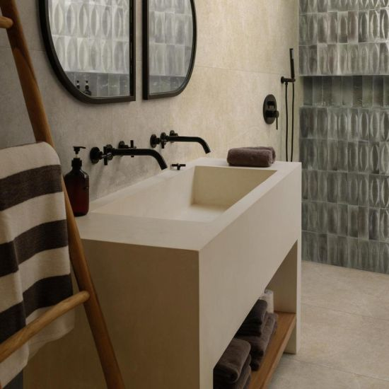 Argent Miele Strutturato Rt en aplicación arquitectónica