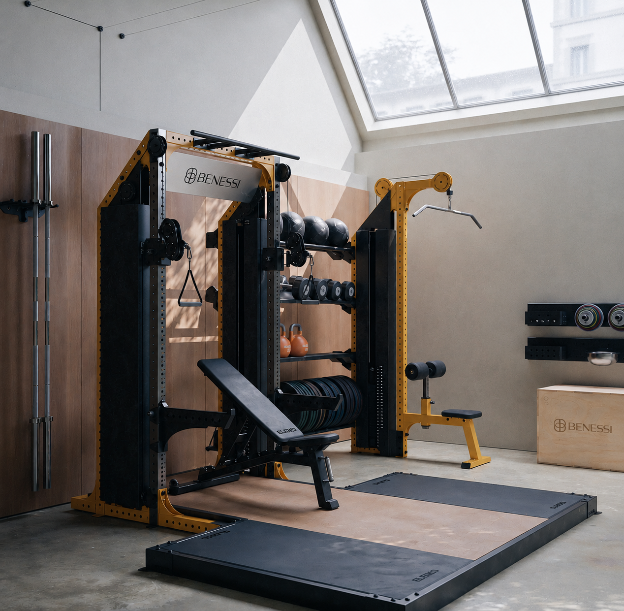 Espacio fitness Benessi — el bienestar de moverse