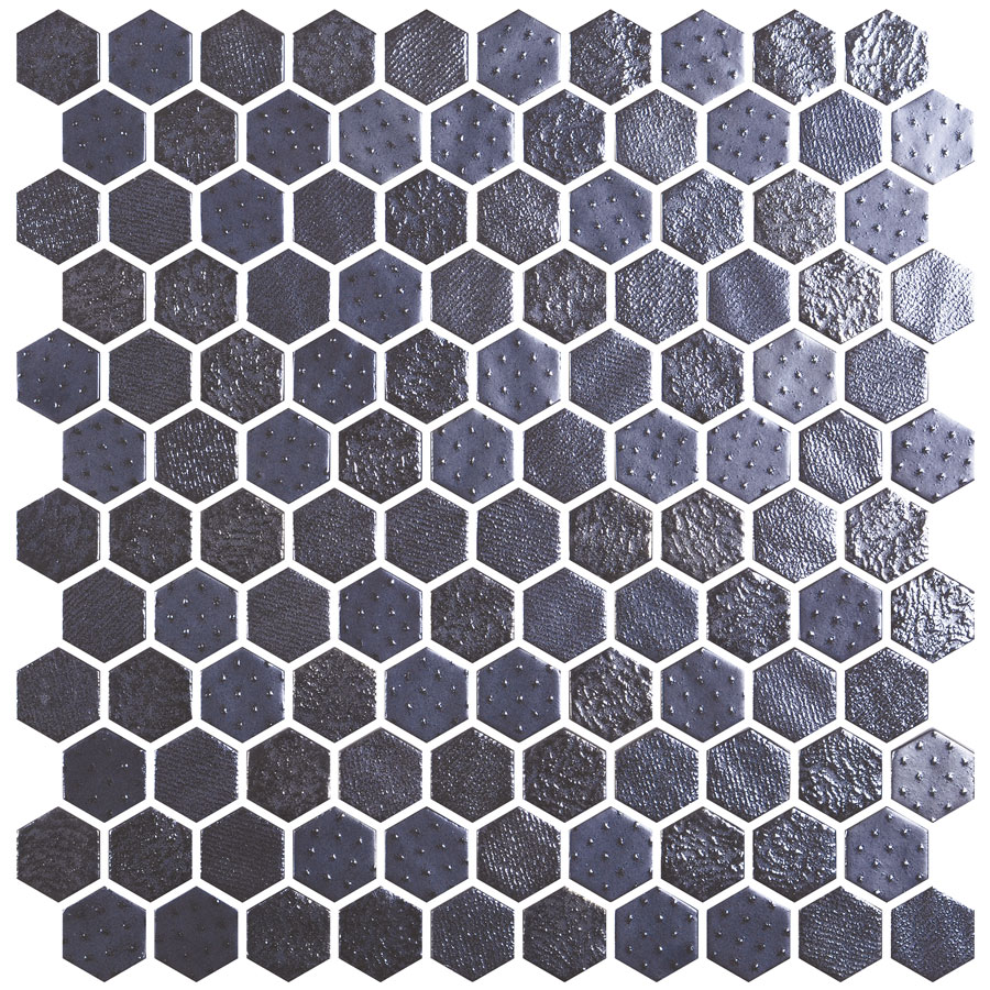 D-hex Metal Black en aplicación arquitectónica