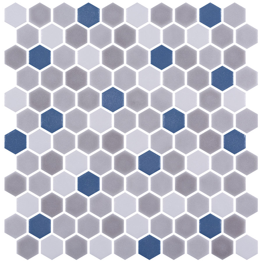 D-hex Stoneblend Aegean en aplicación arquitectónica