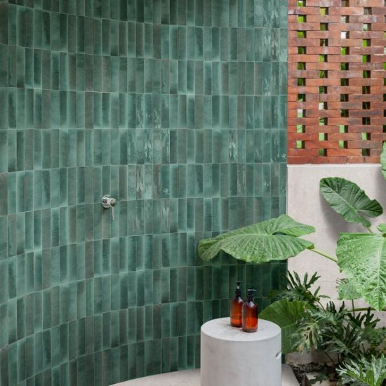 Lume Turquoise Lux en aplicación arquitectónica