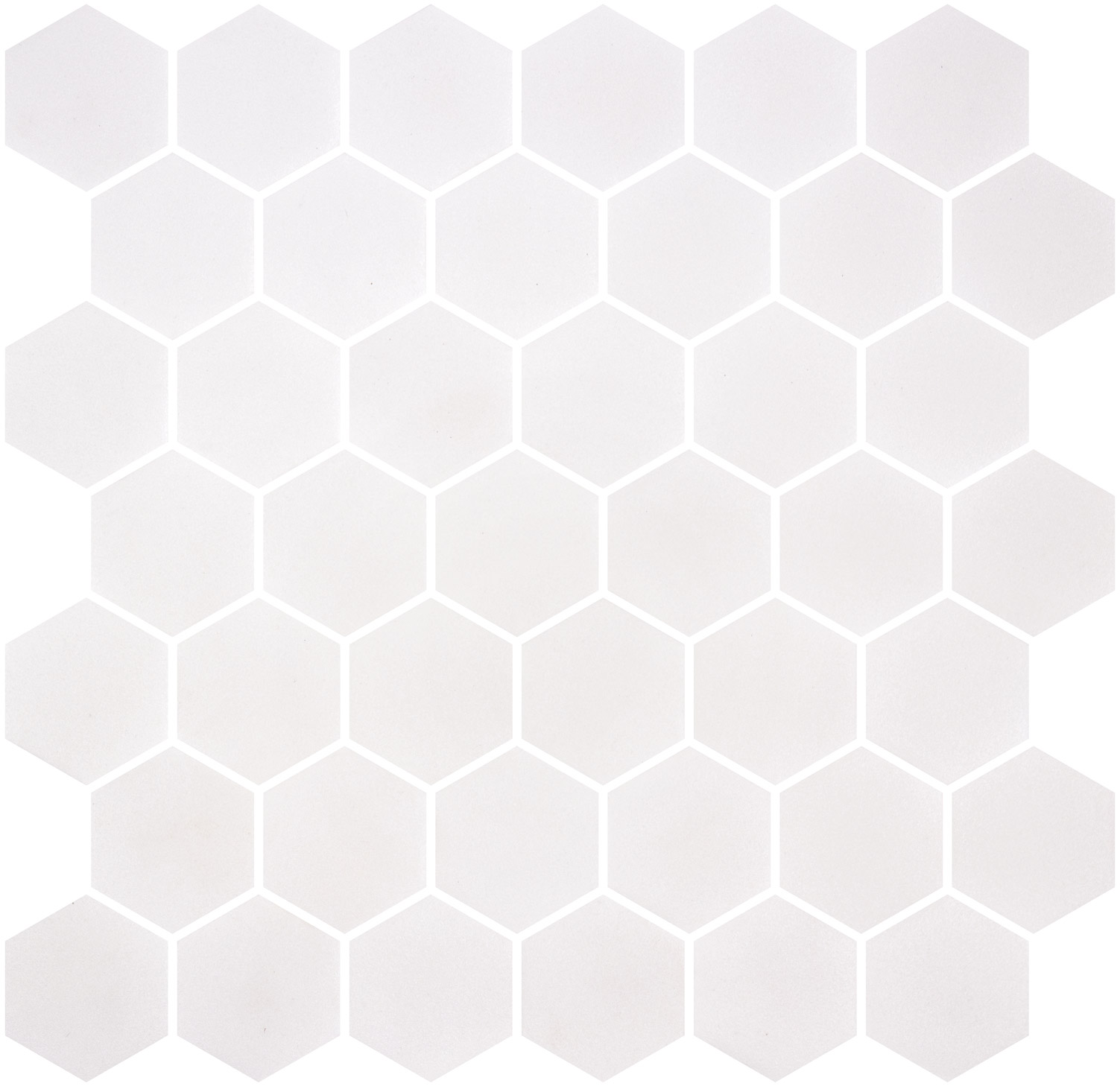D-hex Xl Stoneglass White en aplicación arquitectónica