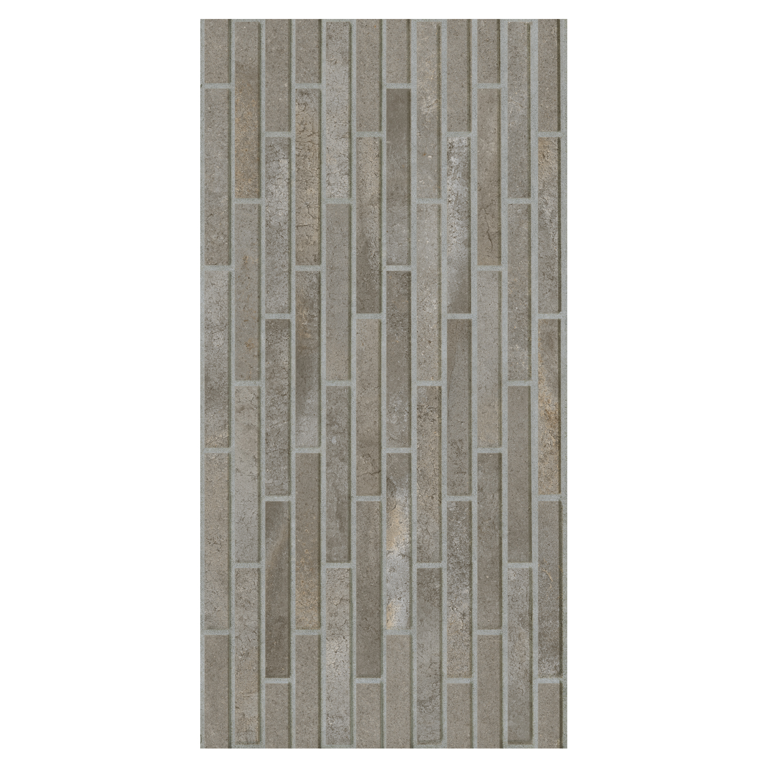 Pewter Smoke Bricks en aplicación arquitectónica