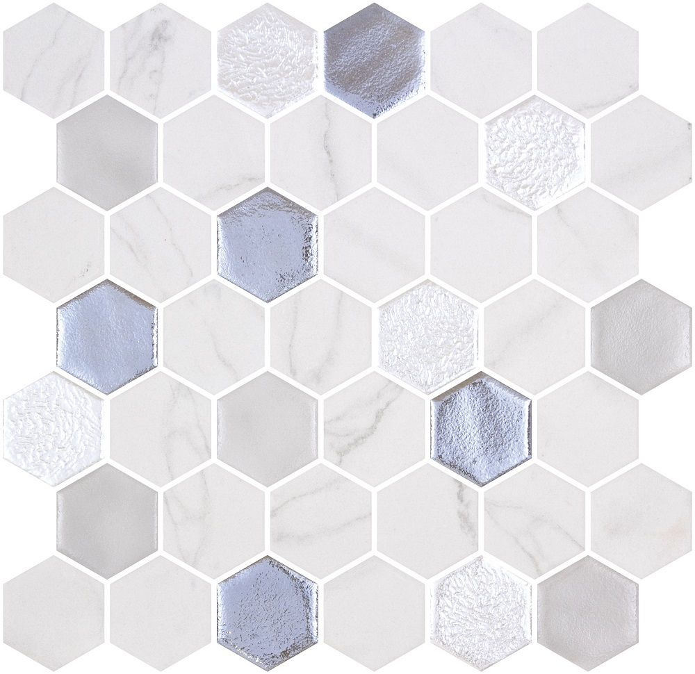 D-hex Xl Hexagon Blends Fossil en aplicación arquitectónica
