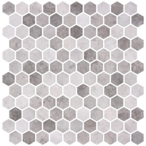 Hex Zement Grey M — superficie de mármol porcelánico