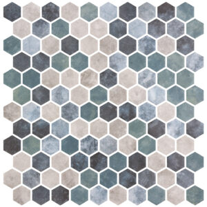 Hex Ecostones Frisia Silver M — superficie de mármol porcelánico