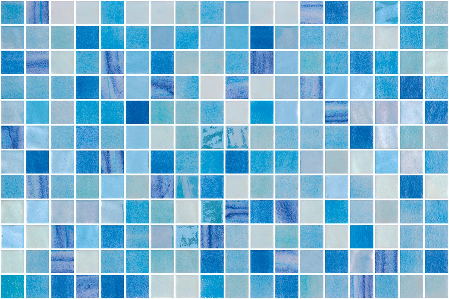 New Acuario Iridiscent Colour Blends en aplicación arquitectónica