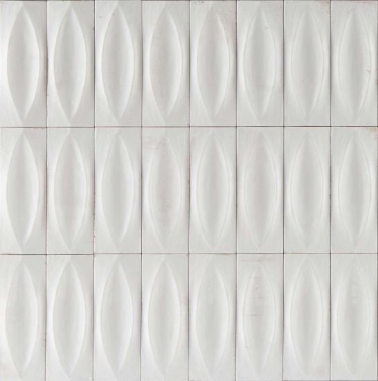 Gleeze Bianco Struttura Eye Glossy en aplicación arquitectónica