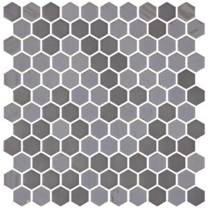 Hex Stoneglass Blends Opalo Grey M — superficie de mármol porcelánico