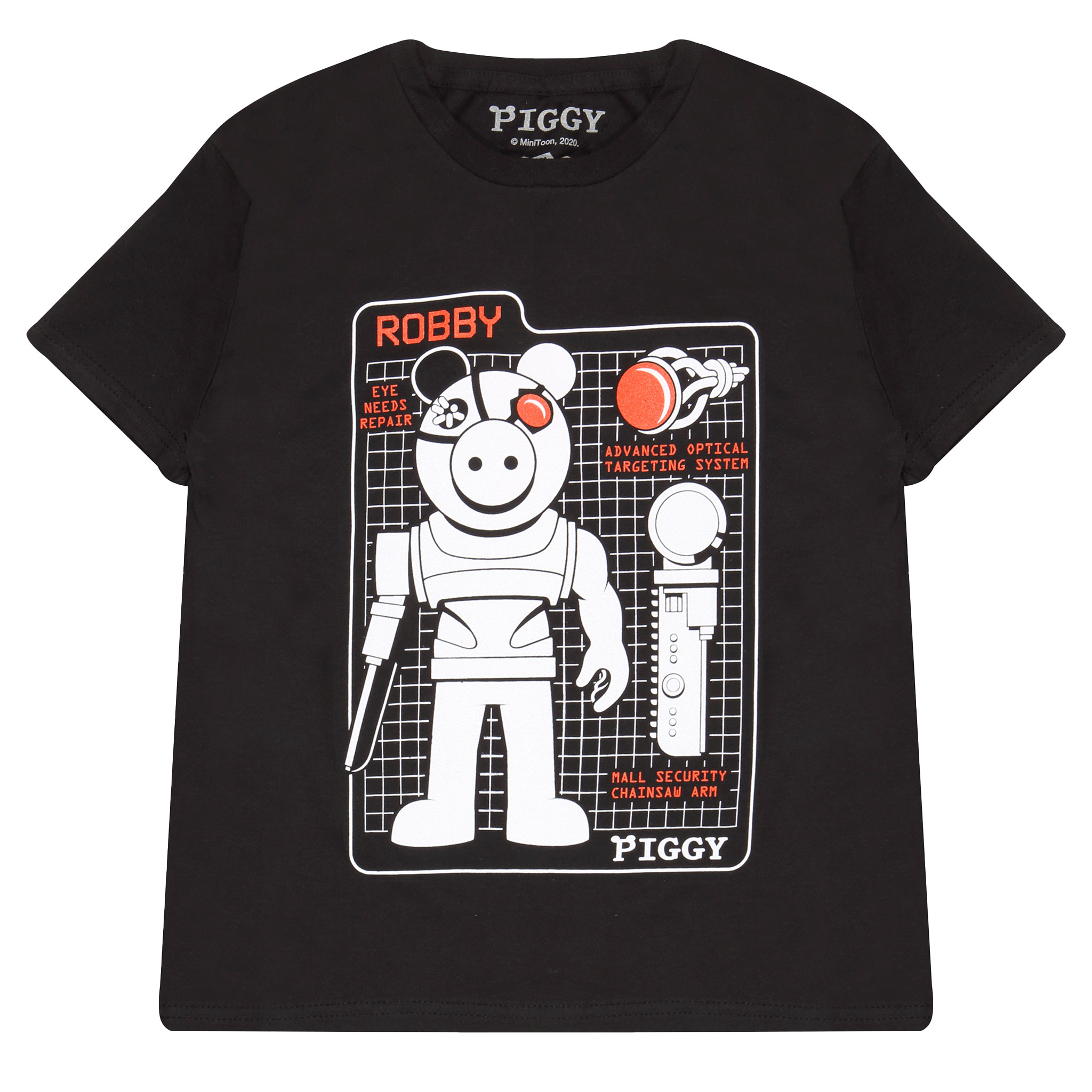 Official Piggy Robby Tech Specs Kids T 