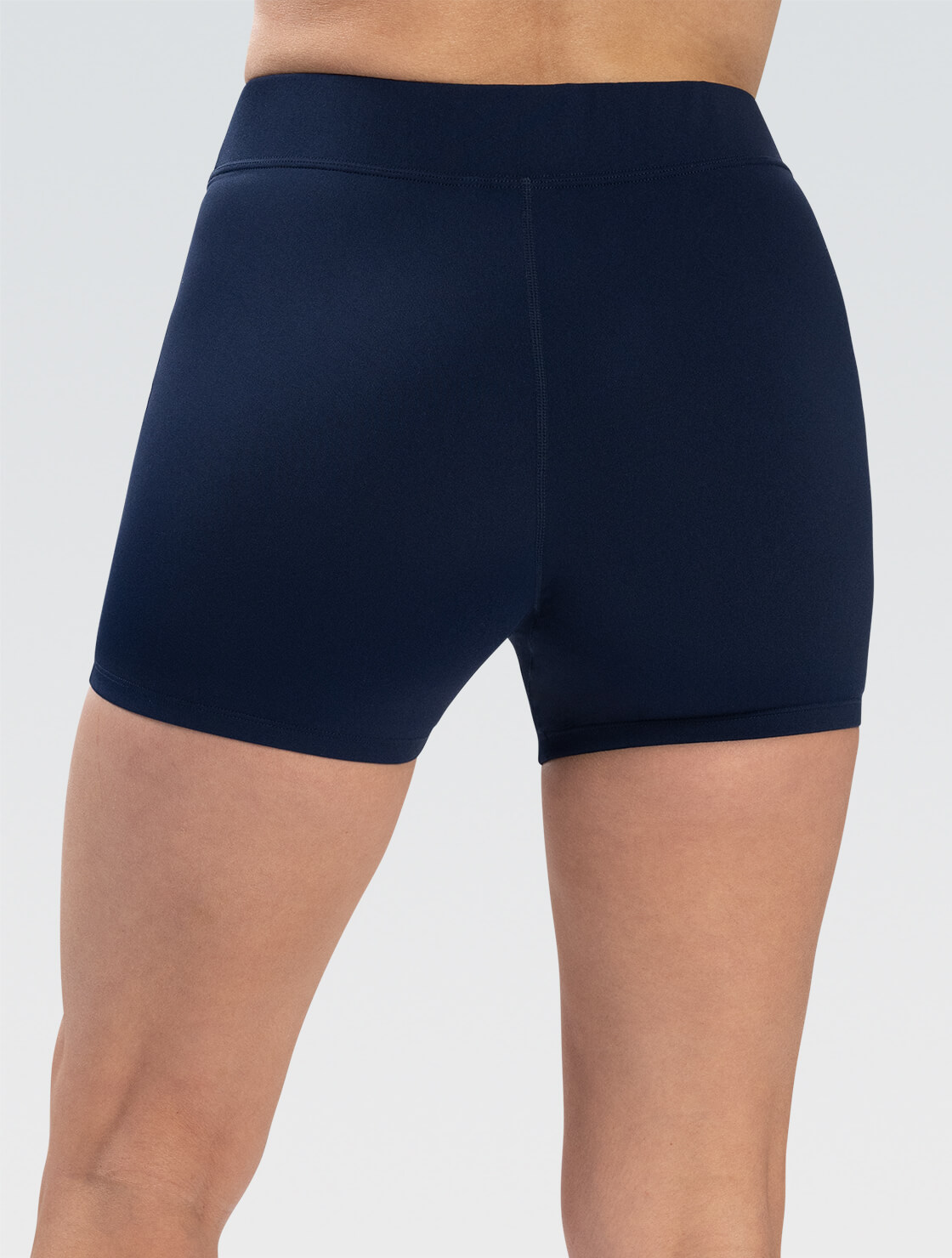 Women's Navy Fitted Swimsuit Shorts | Swimwear Bottoms | Aquatic