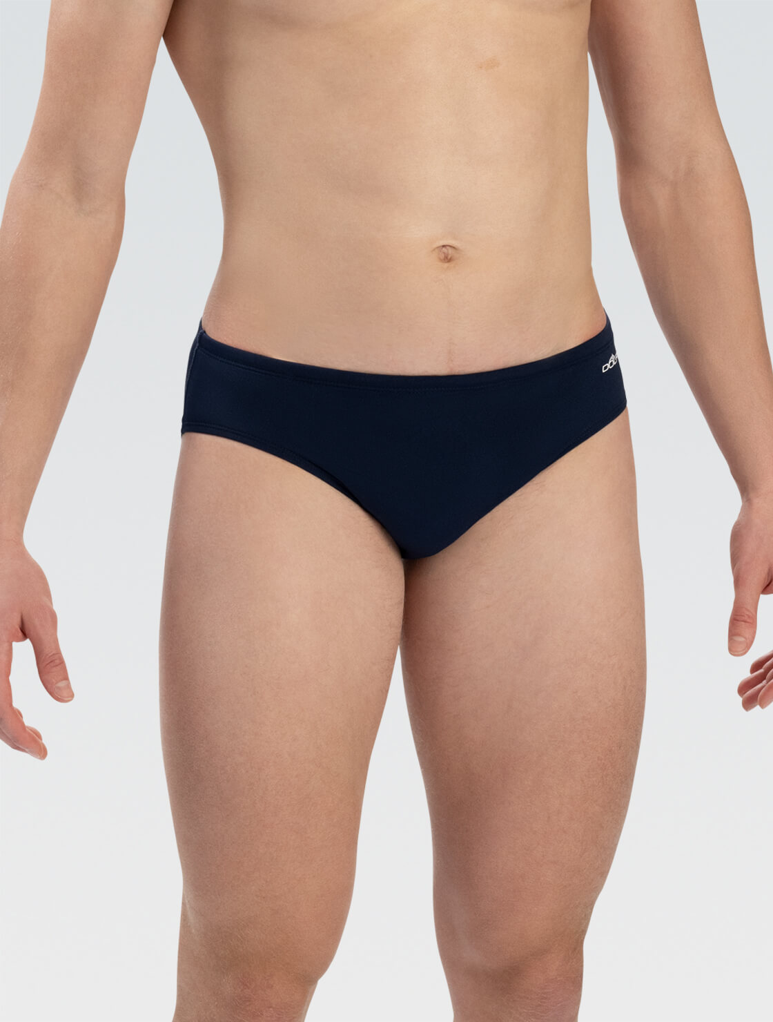 Men's Navy Racer Swimsuit | Solid Color | Competition Fit