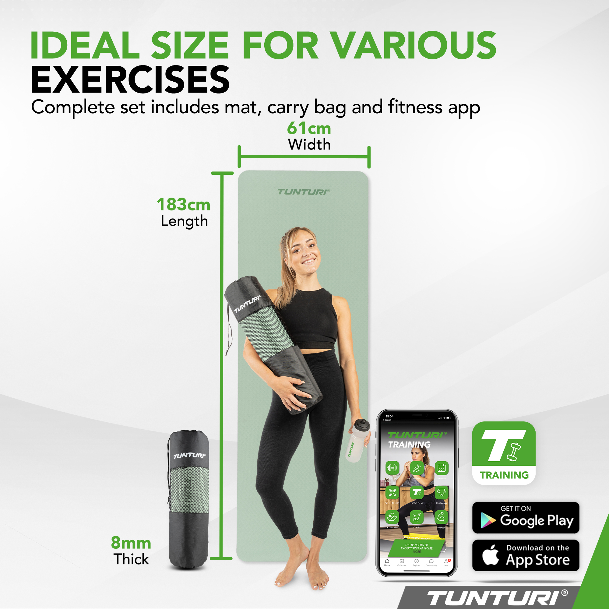 Tunturi shop yoga mat
