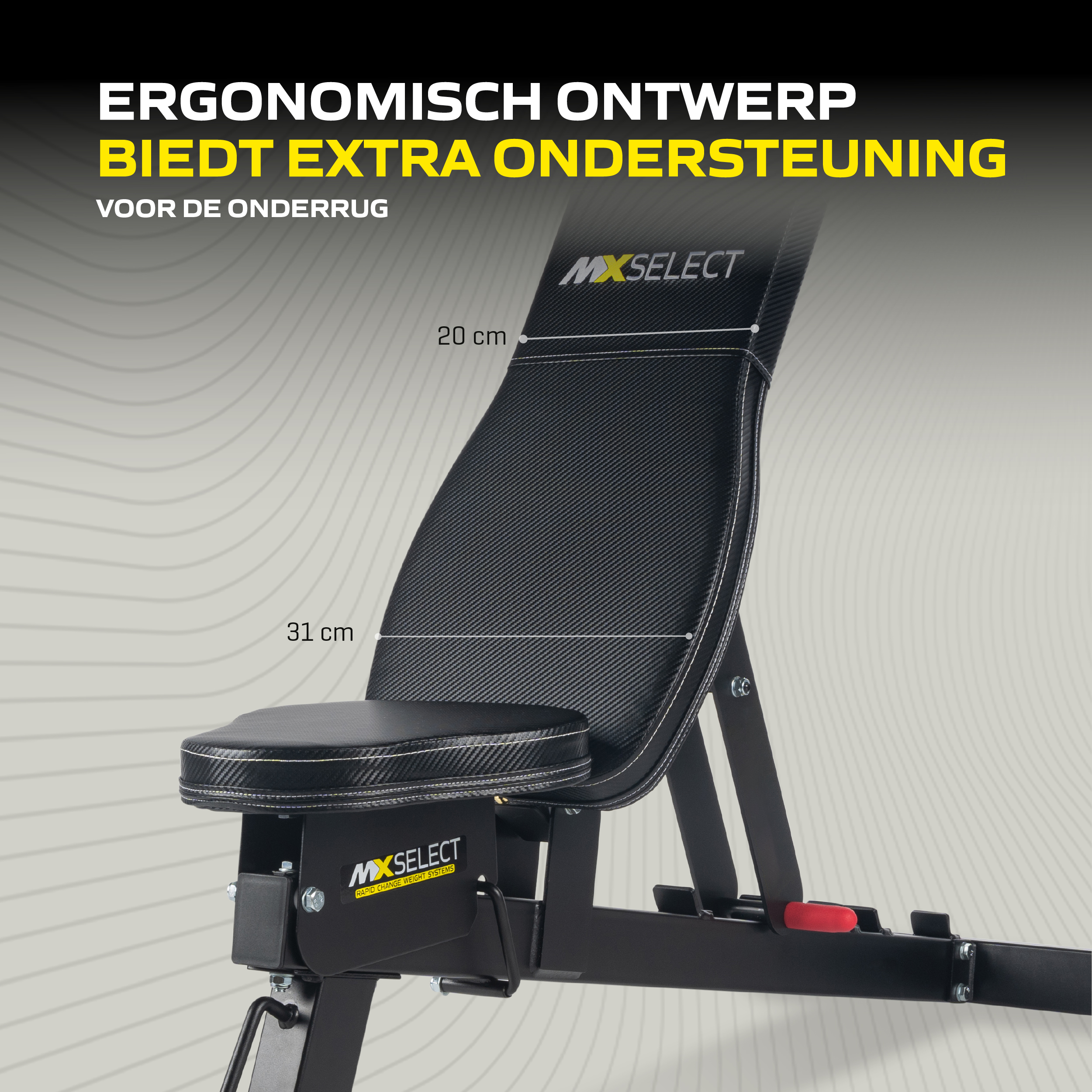 thumbnail: Yaheetech Verstelbare Halterstandaard - Tot 250kg - Squat Rek Voor Krachttraining