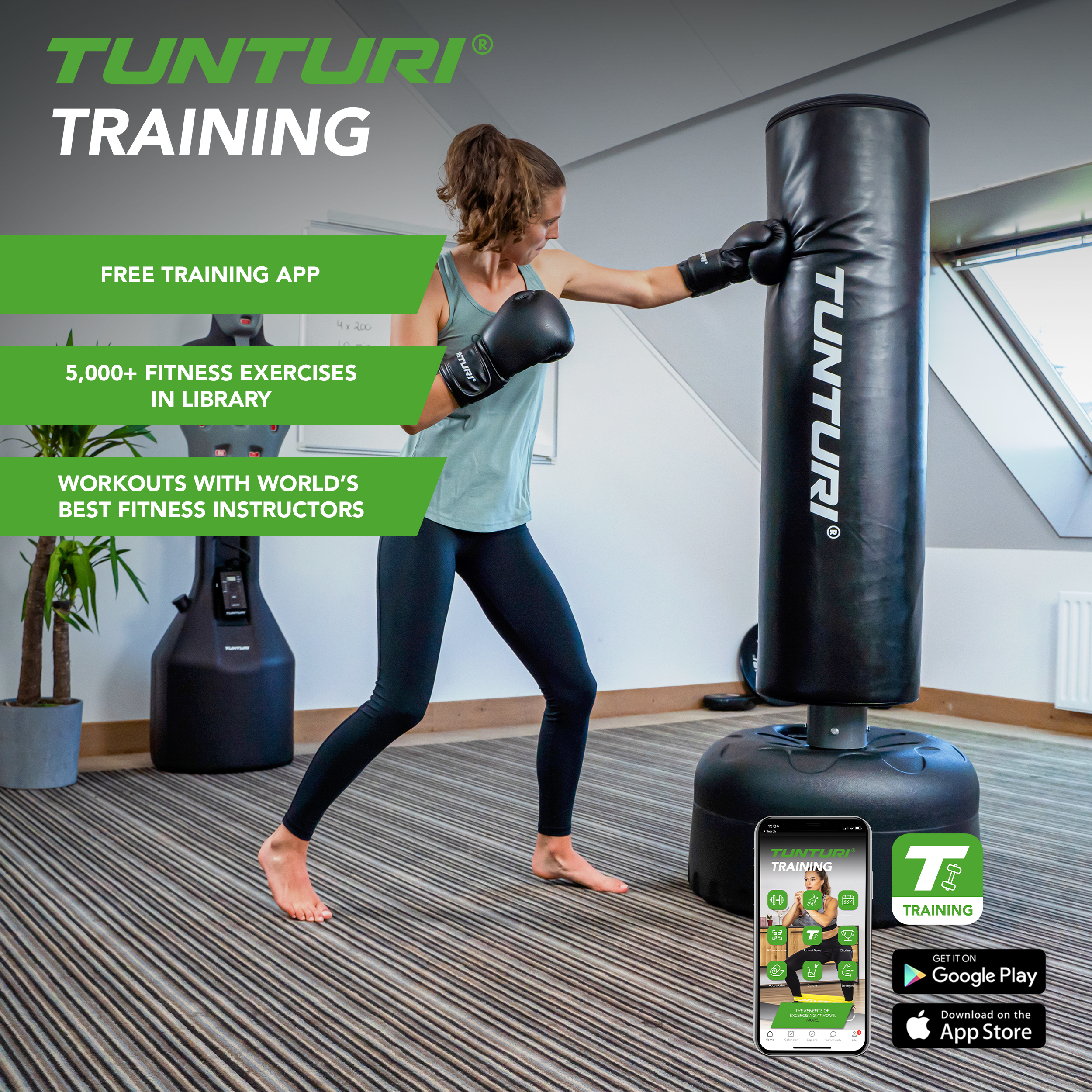 Stand up punching bag workout clearance
