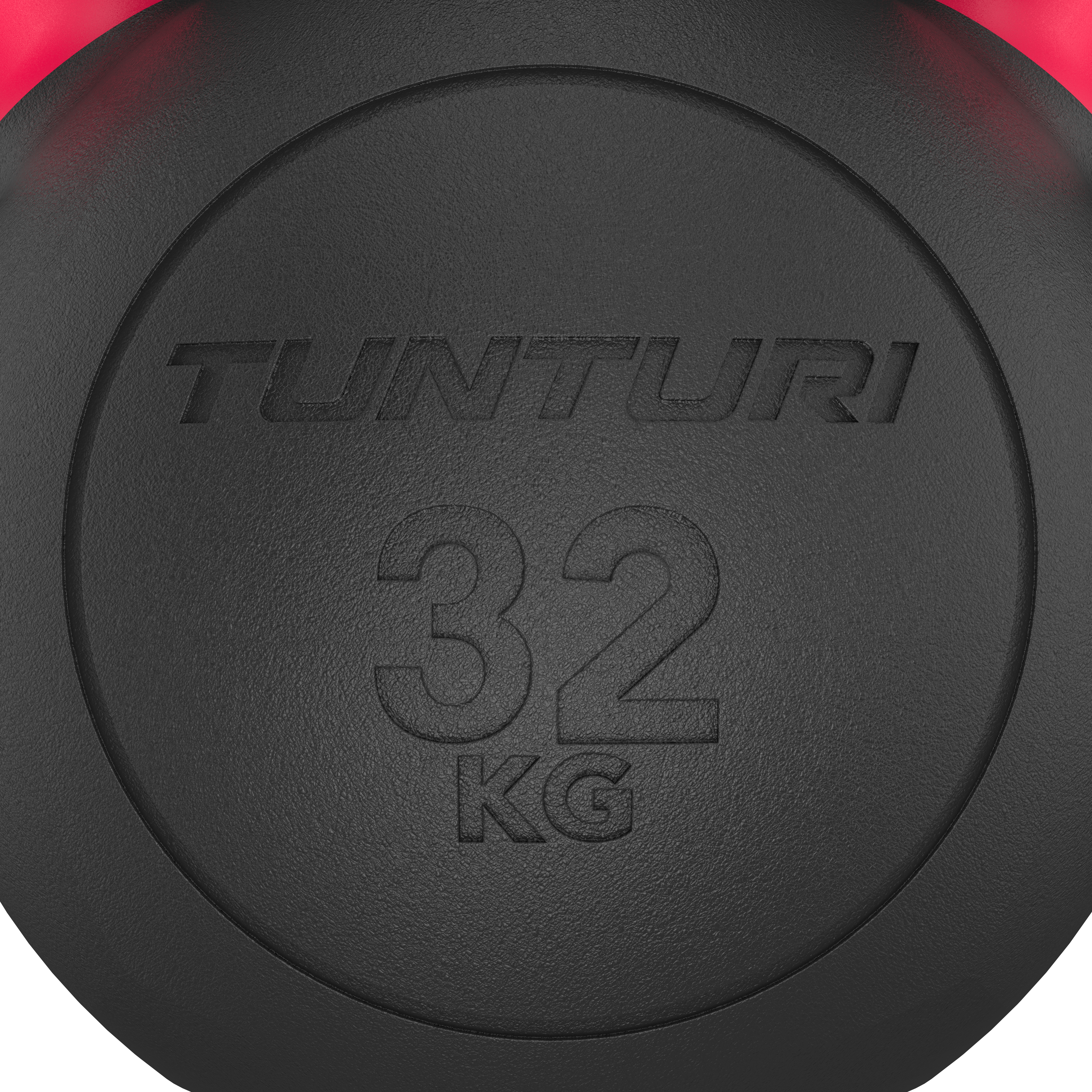 Muscle Power Gietijzeren Kettlebell - Zwart - 36 kg