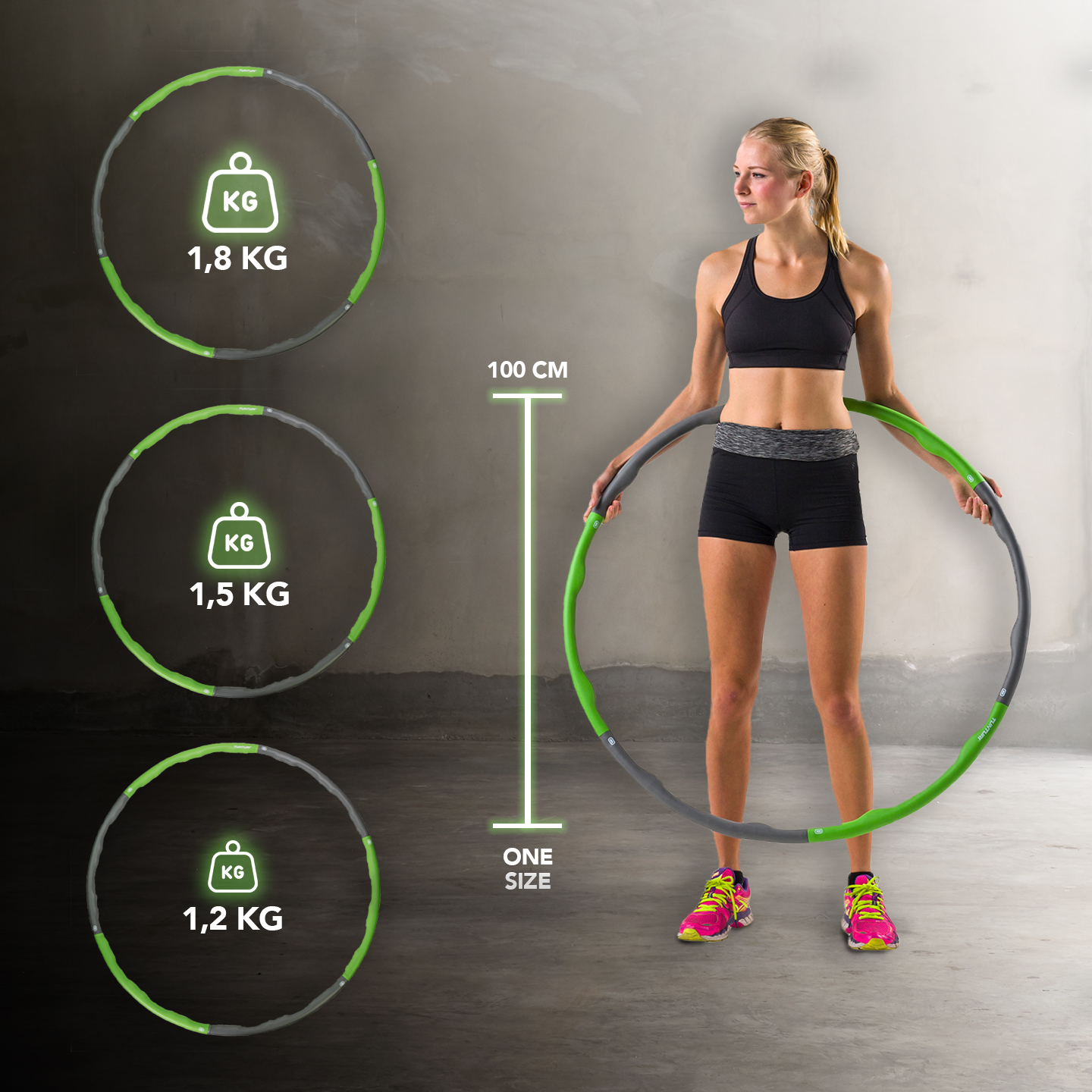 Hula Hoop Fitness Hula Hoop Fitness Hoop Tunturi New Fitness