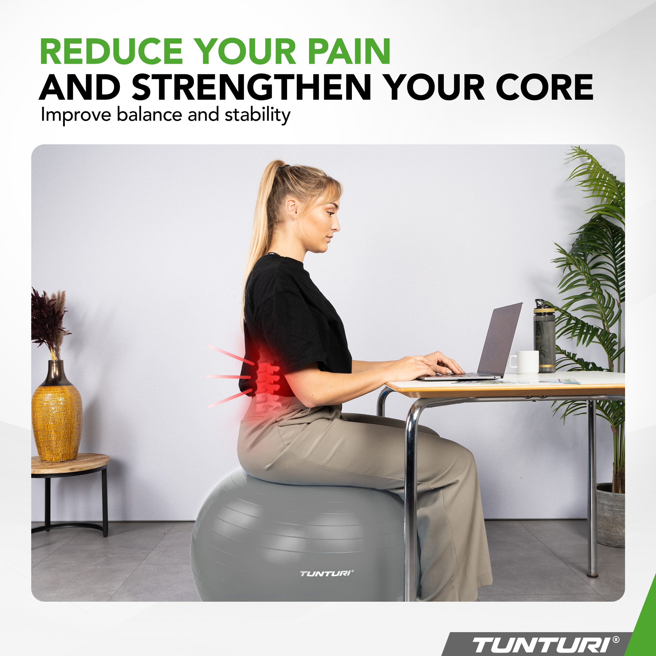 Medicine Ball Sitting On An Exercise Ball Benefits Fitness Ball