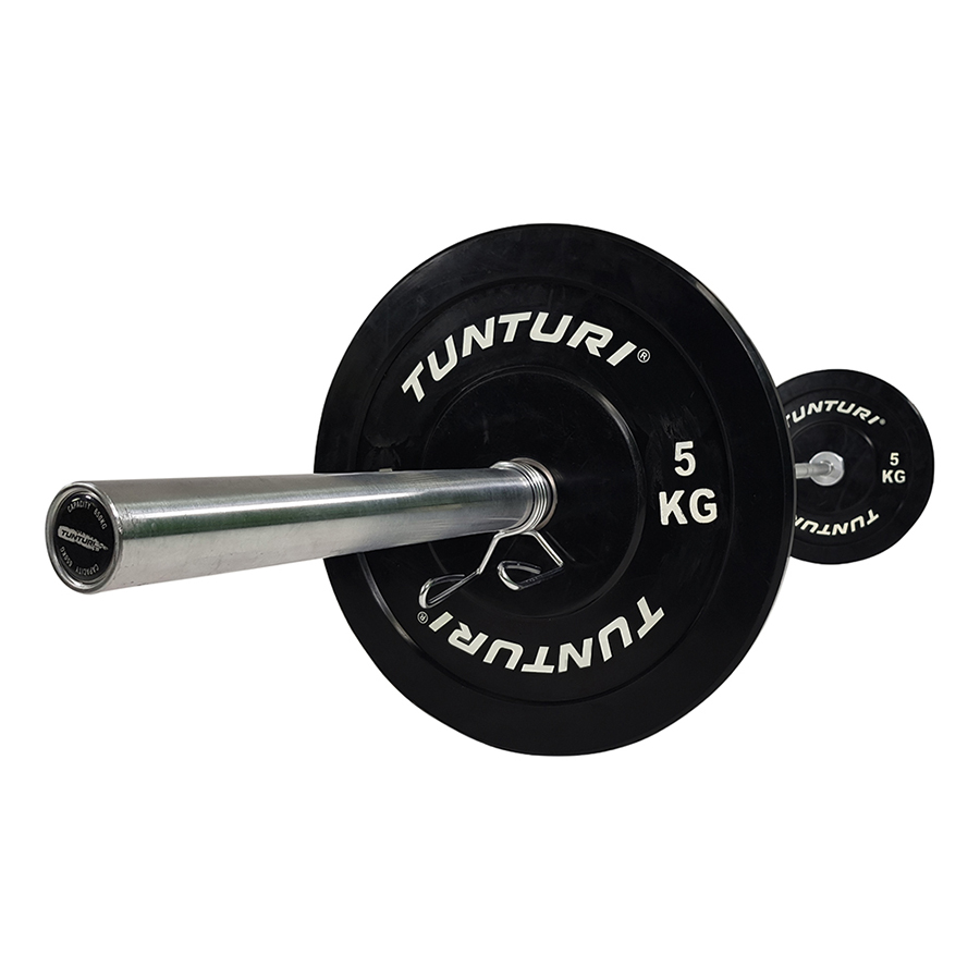 Tunturi barbell deals set