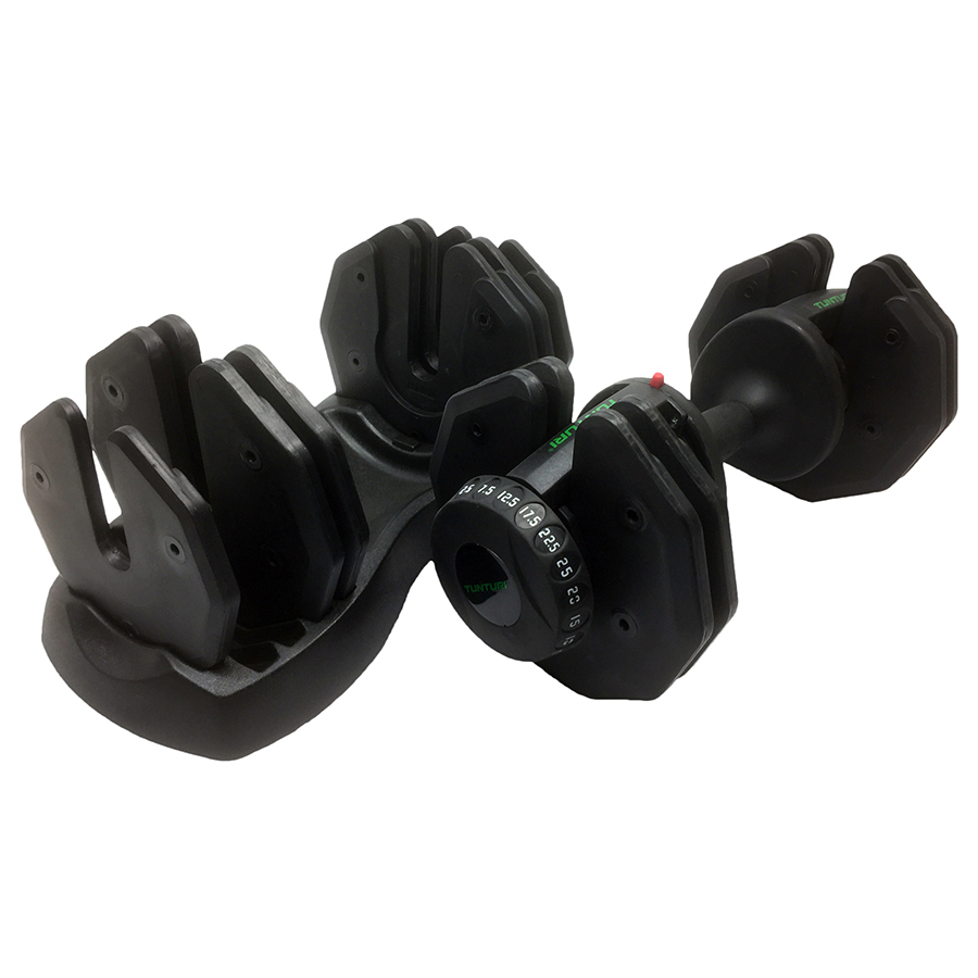 Tunturi shop adjustable dumbbells