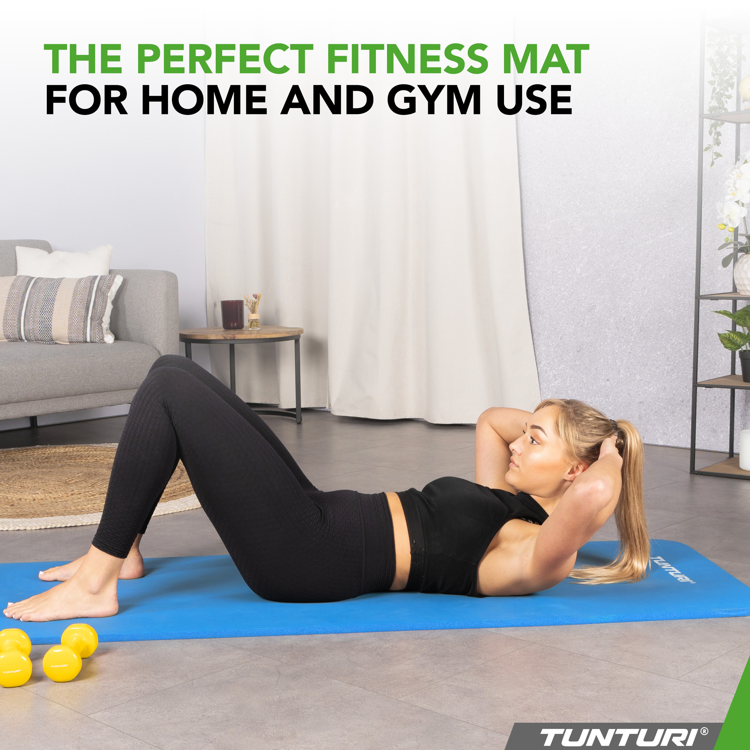 Fitness mat deals 15mm