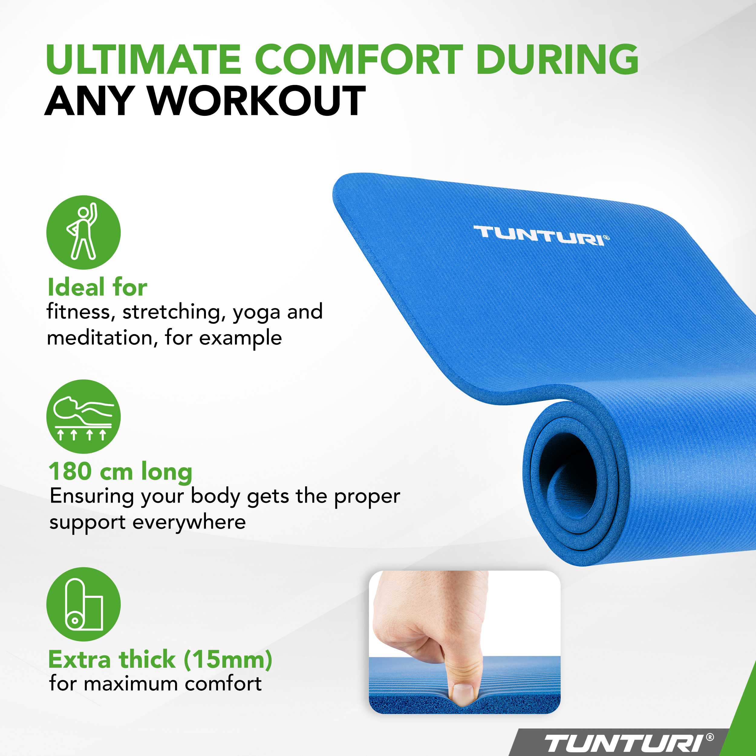 Tunturi yoga mat on sale
