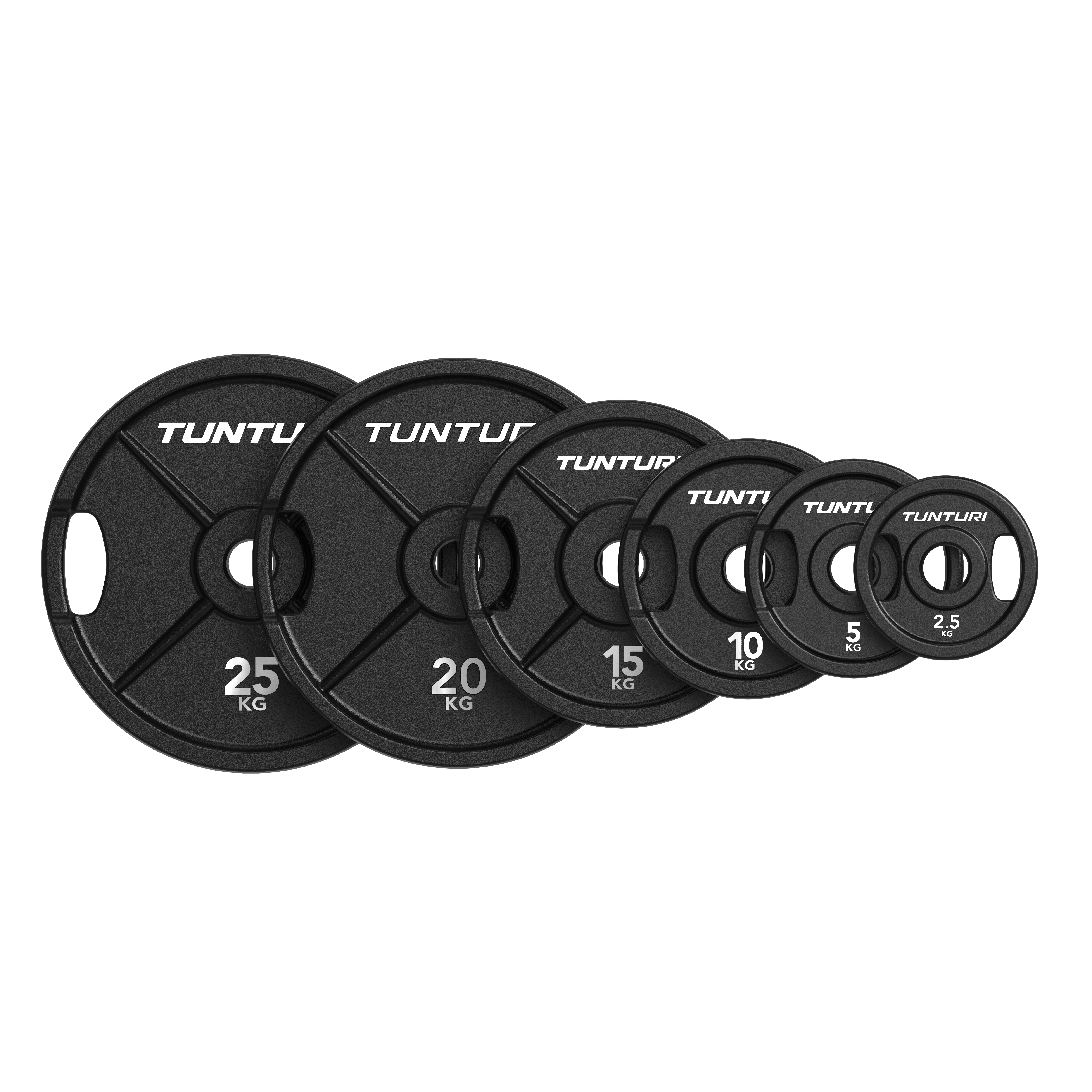 Body-Solid Halterset 140 kg Rubber