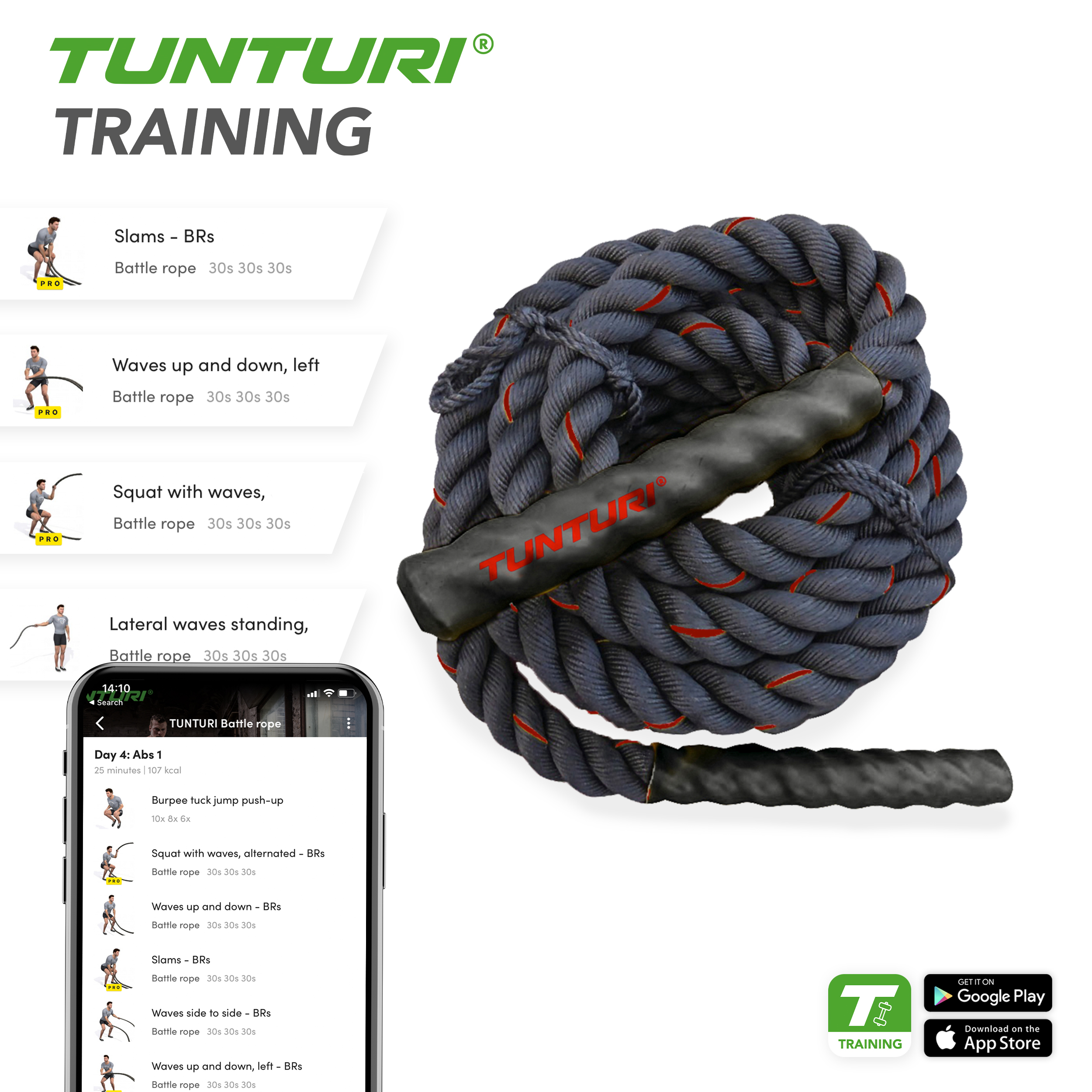 Battle Rope Tunturi New Fitness B.V