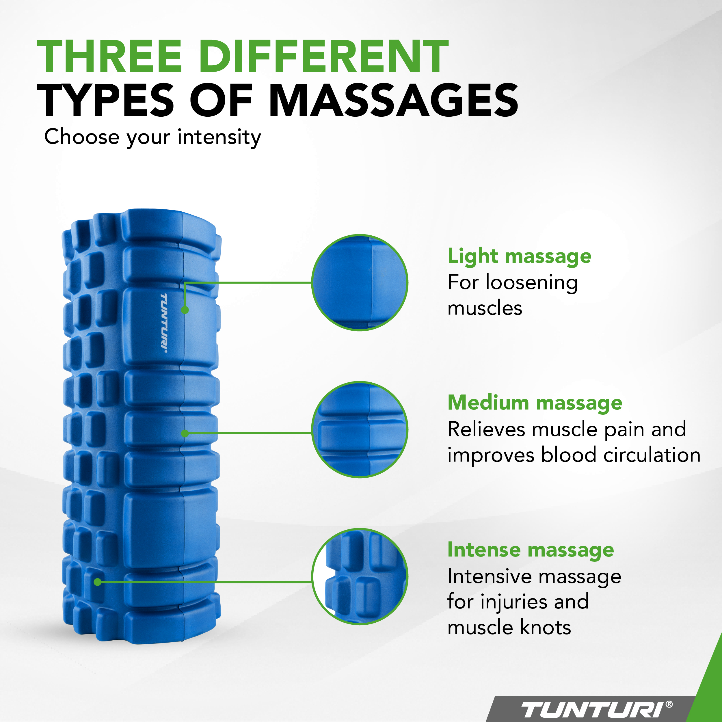 Yoga Foam Grid Roller Fitness Roller Massage Roller 33 cm