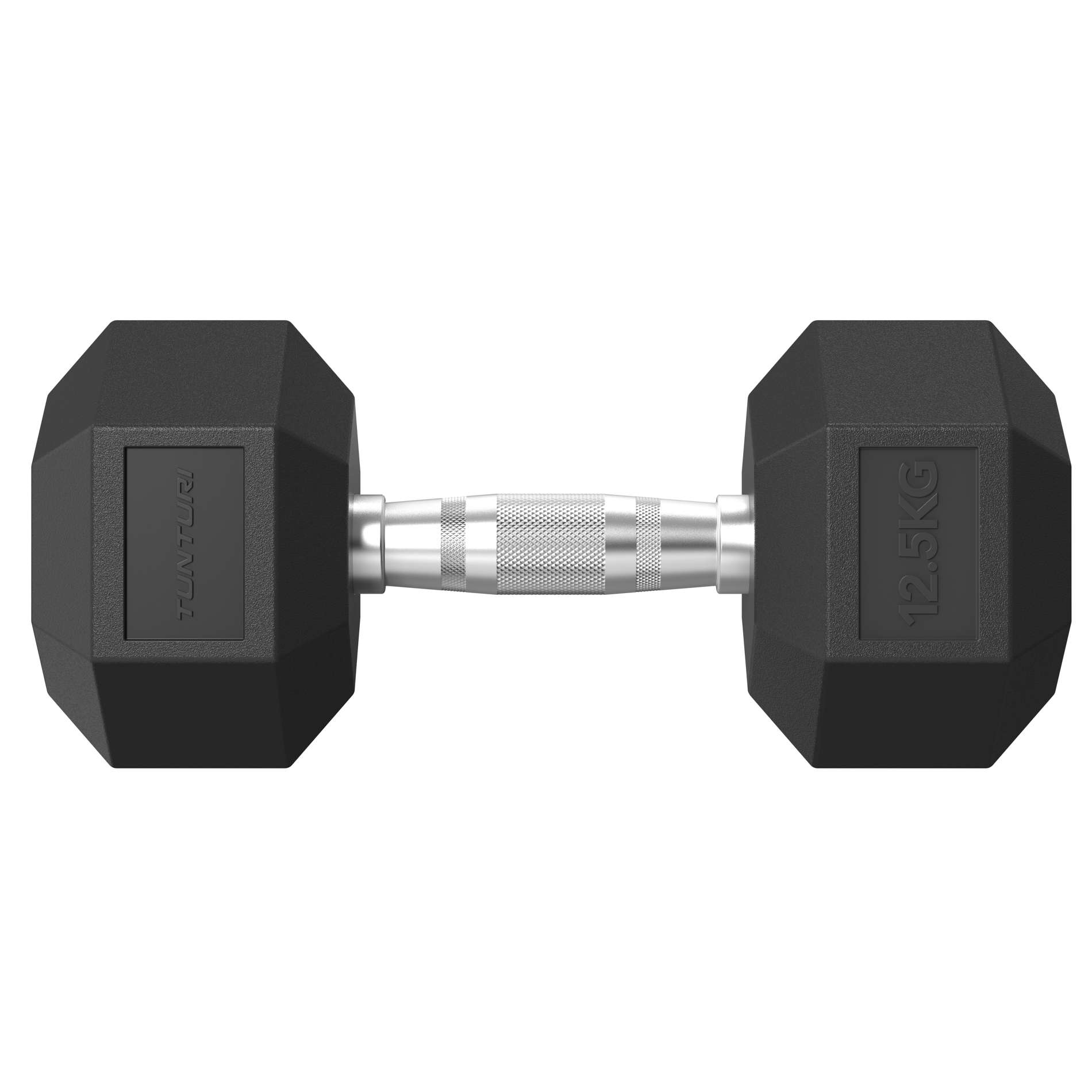 Platinum Hex Rubber Dumbbell, kg Tunturi New Fitness
