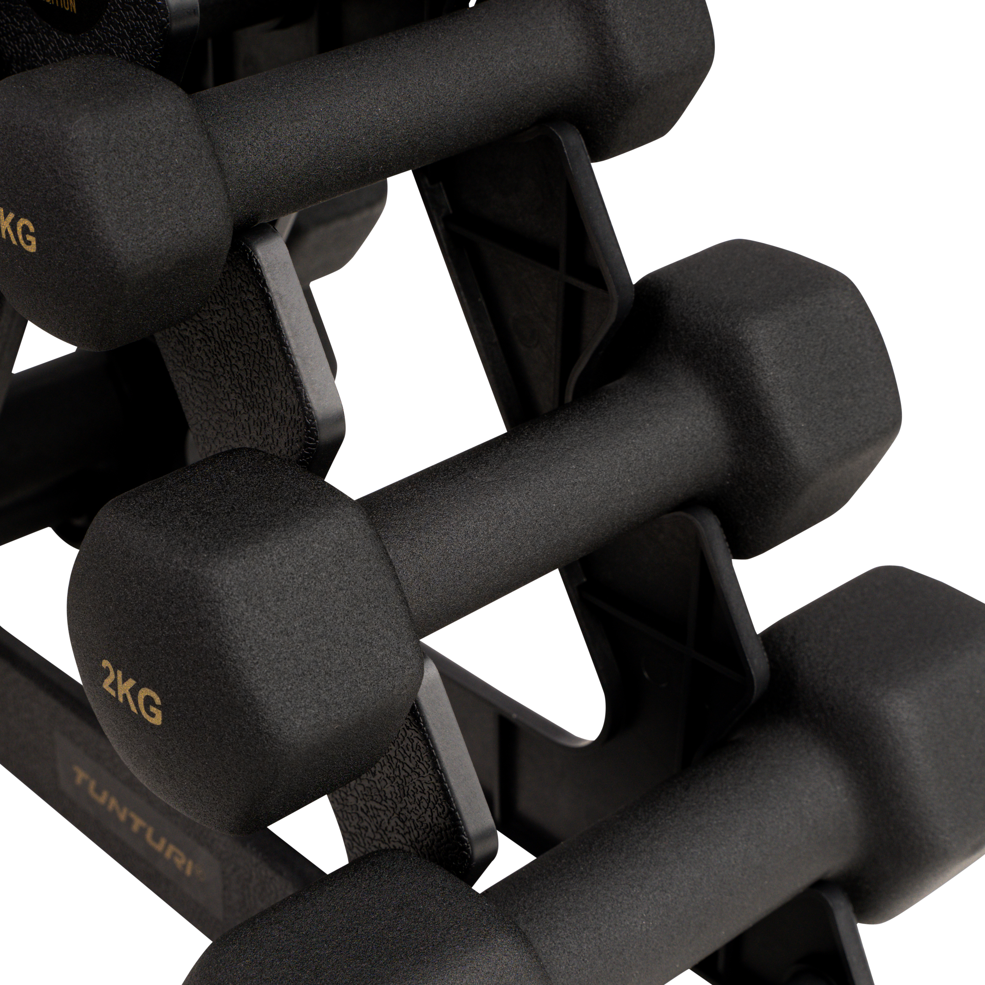 Centuri Neopreen Dumbellset 3Prs+Stand - Tunturi New Fitness B.V.