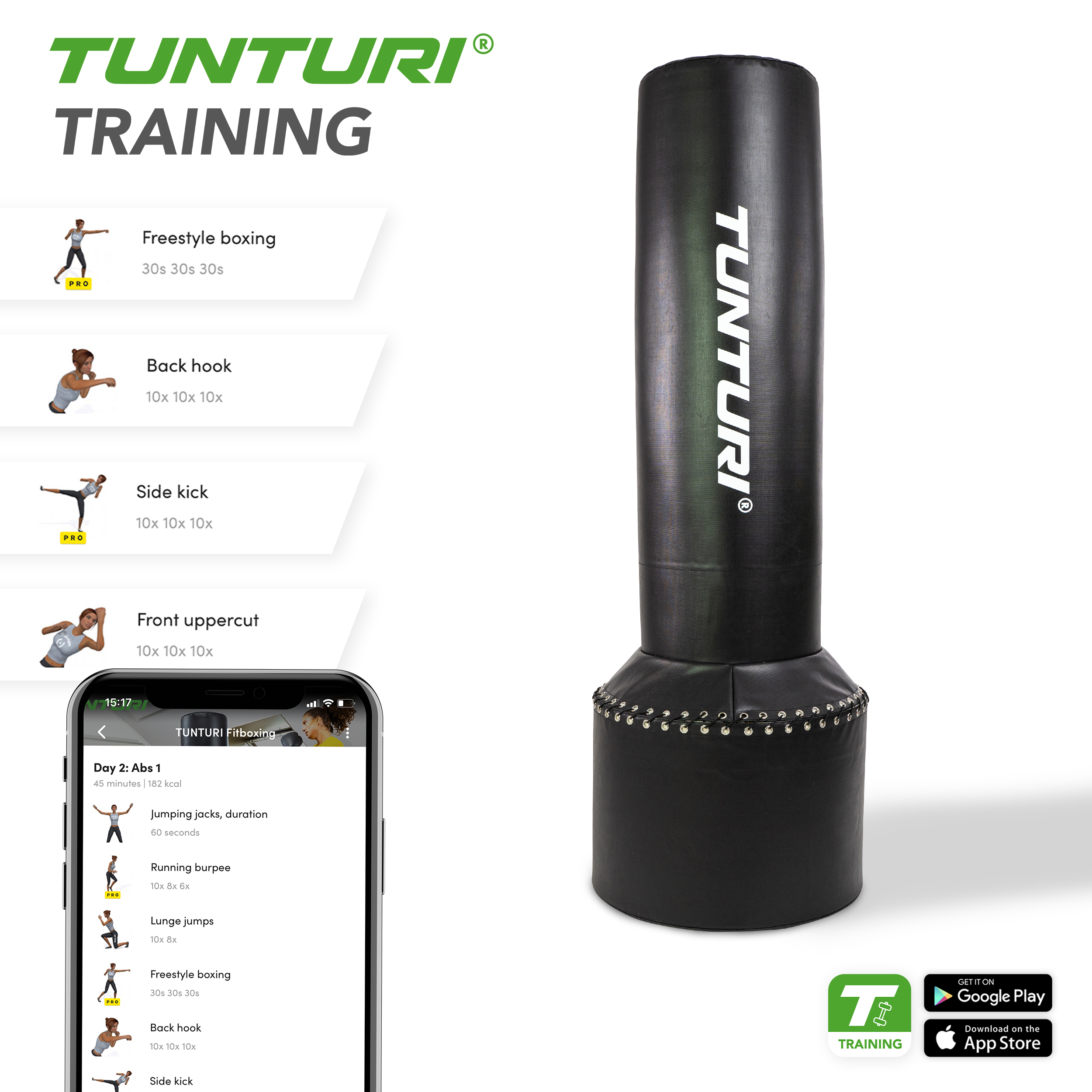 Mobile punching bag outlet