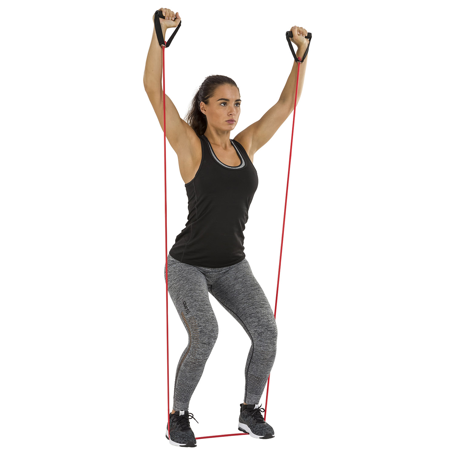 Tubing chest press outlet