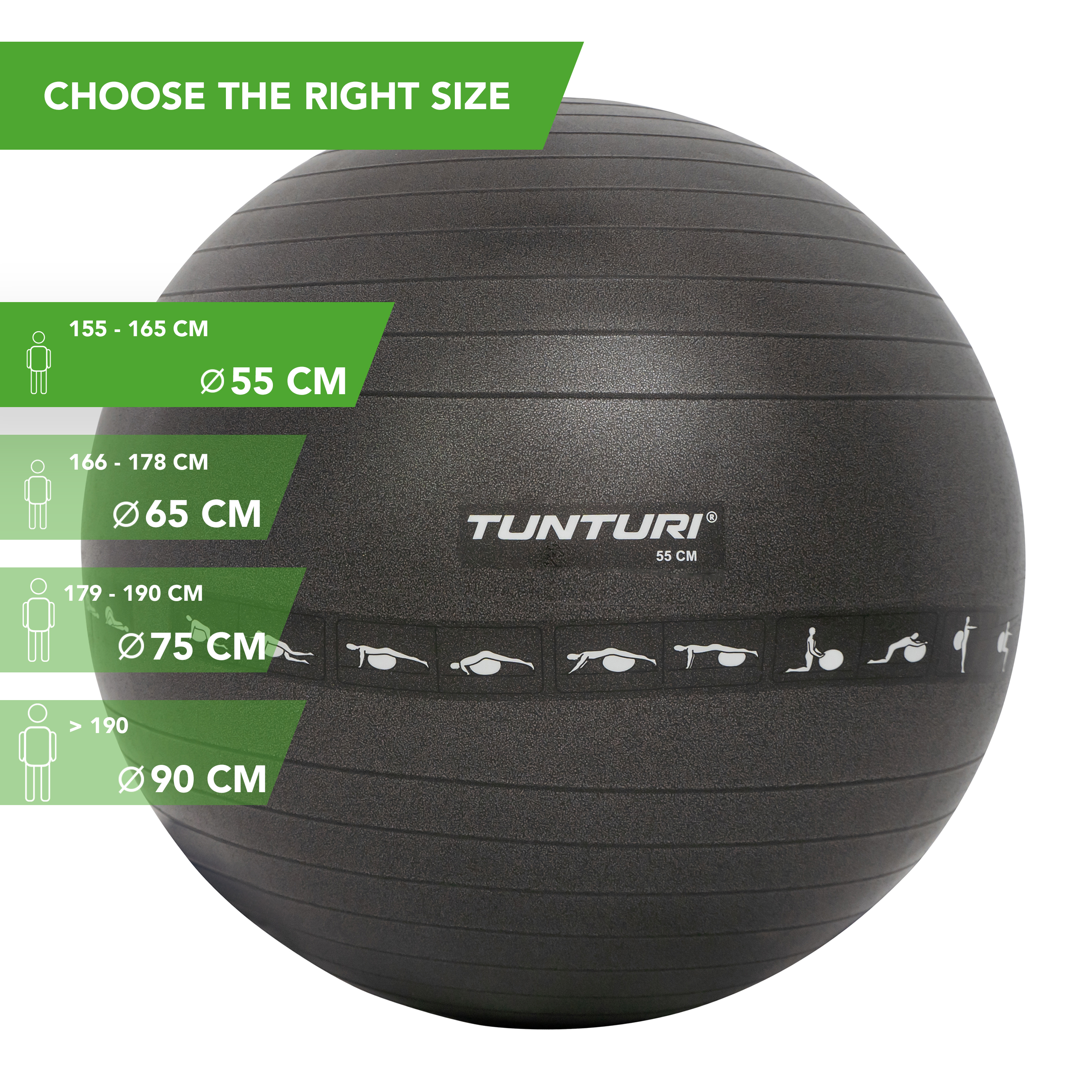 Tunturi gym ball deals