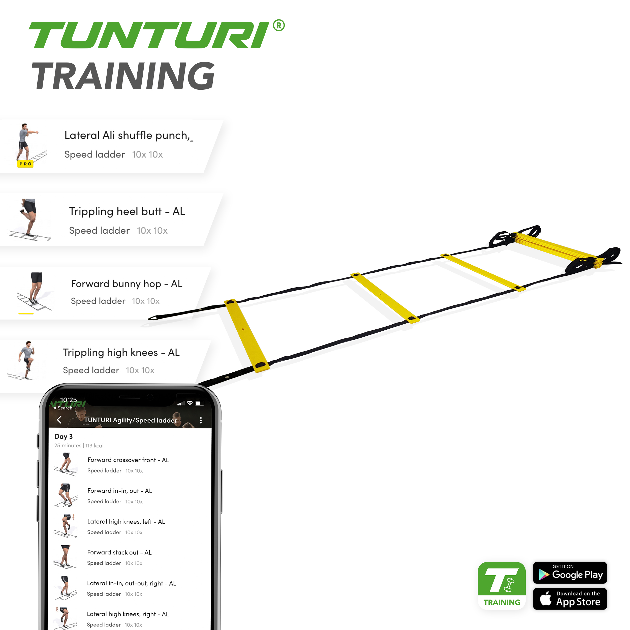 Pro hot sale agility ladder