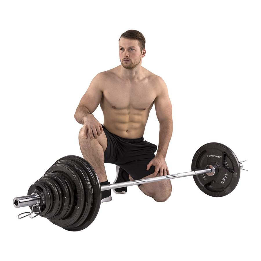 Olympic Tri Grip Barbell Set Tunturi New Fitness B.V