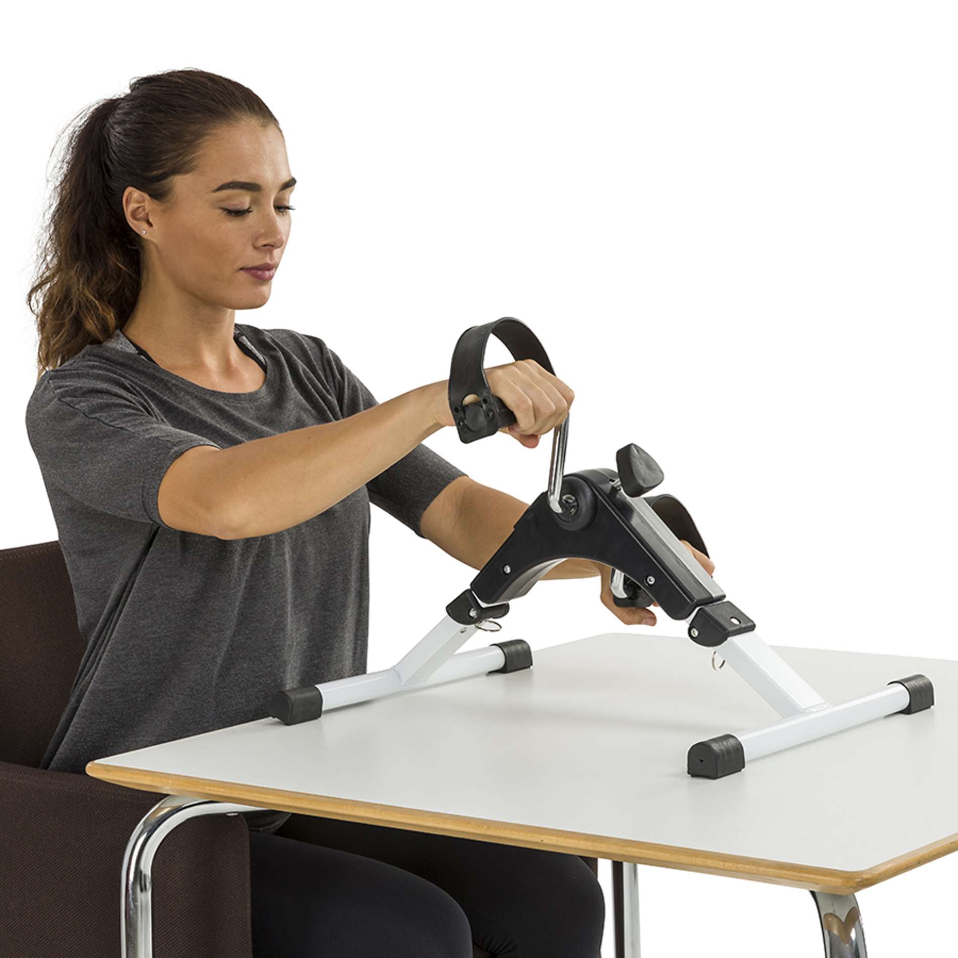 Tunturi Mini Bike Pro Stoelfiets – Hometrainer – Minibike Met Verstelbare Weerstand Bureaufiets Extra Stabiel Tunturi Mini Bike Pro Stoelfiets – Hometrainer – Minibike Met Verstelbare Weerstand Bureaufiets Extra Stabiel